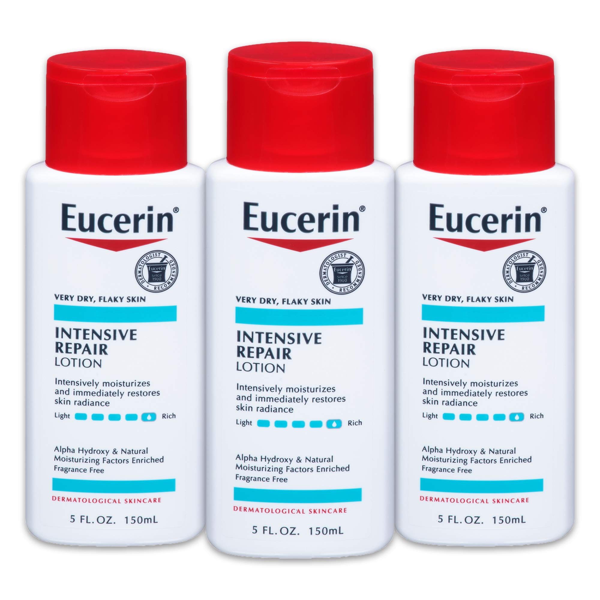 Foto 2 pulgar | Loción Eucerin Intensive Repair Para Piel Muy Seca, 150 Ml (paquete De 3) - Venta Internacional.