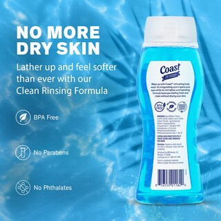 Foto 4 | Gel De Baño, Champú Y Acondicionador Coast 2-in-1 Classic 540 Ml - Venta Internacional.