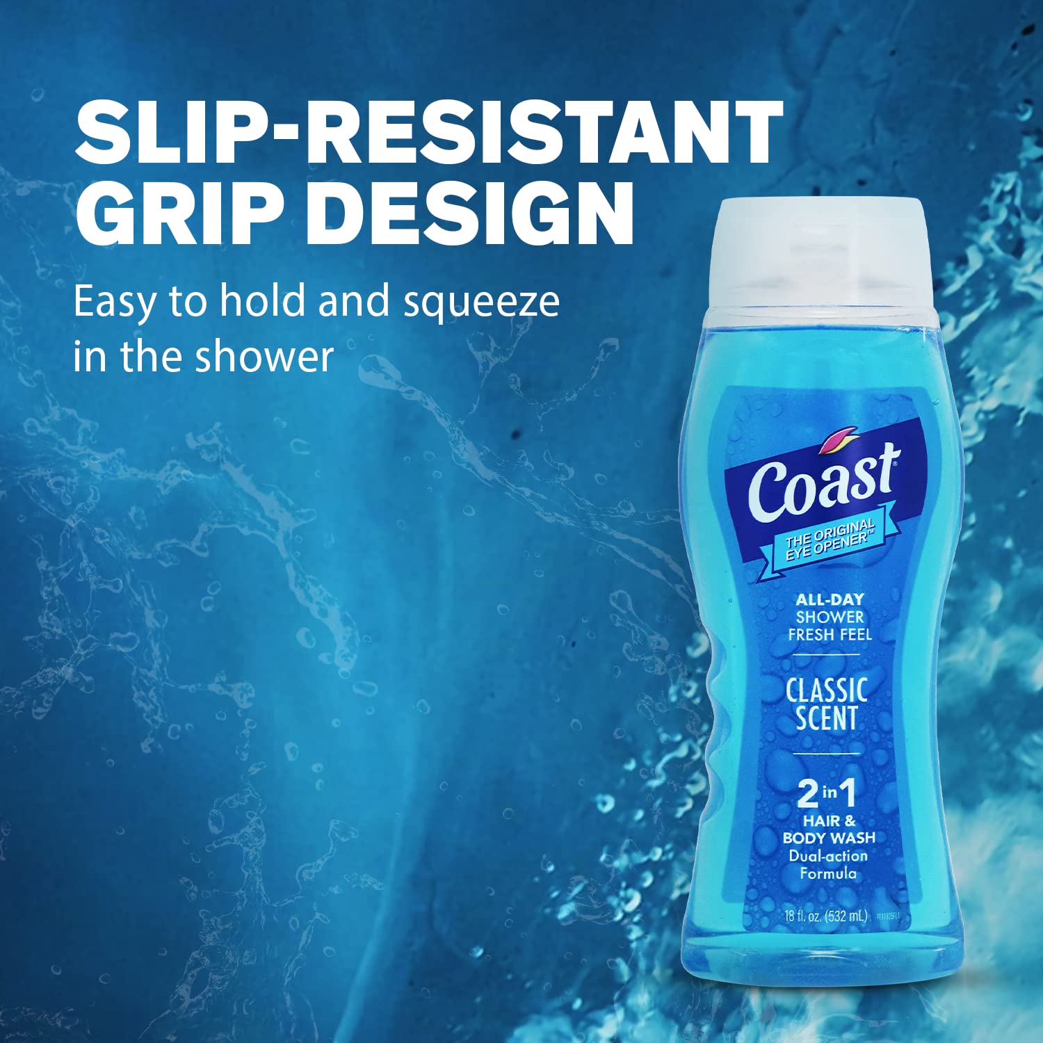 Foto 6 pulgar | Gel De Baño, Champú Y Acondicionador Coast 2-in-1 Classic 540 Ml - Venta Internacional.