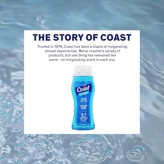 Foto 6 | Gel De Baño, Champú Y Acondicionador Coast 2-in-1 Classic 540 Ml - Venta Internacional.