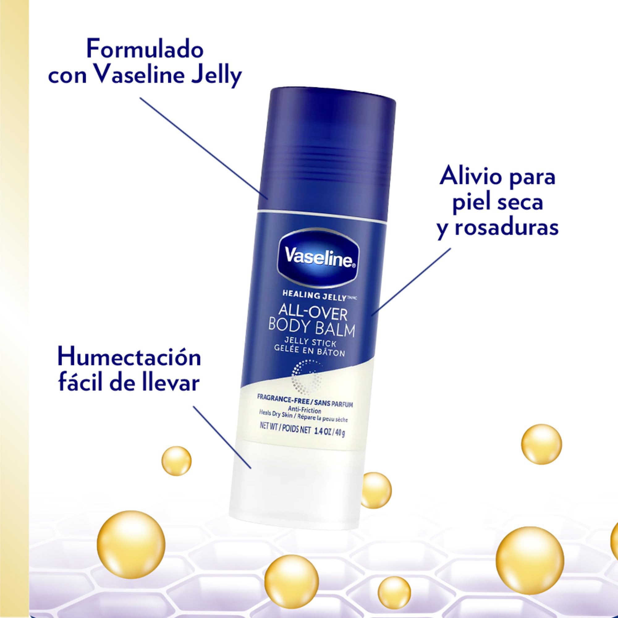 Foto 4 pulgar | Bálsamo Corporal En Barra, Vaselina, Sin Perfume, Para Aliviar La Piel Seca, 40 Ml - Venta Internacional.