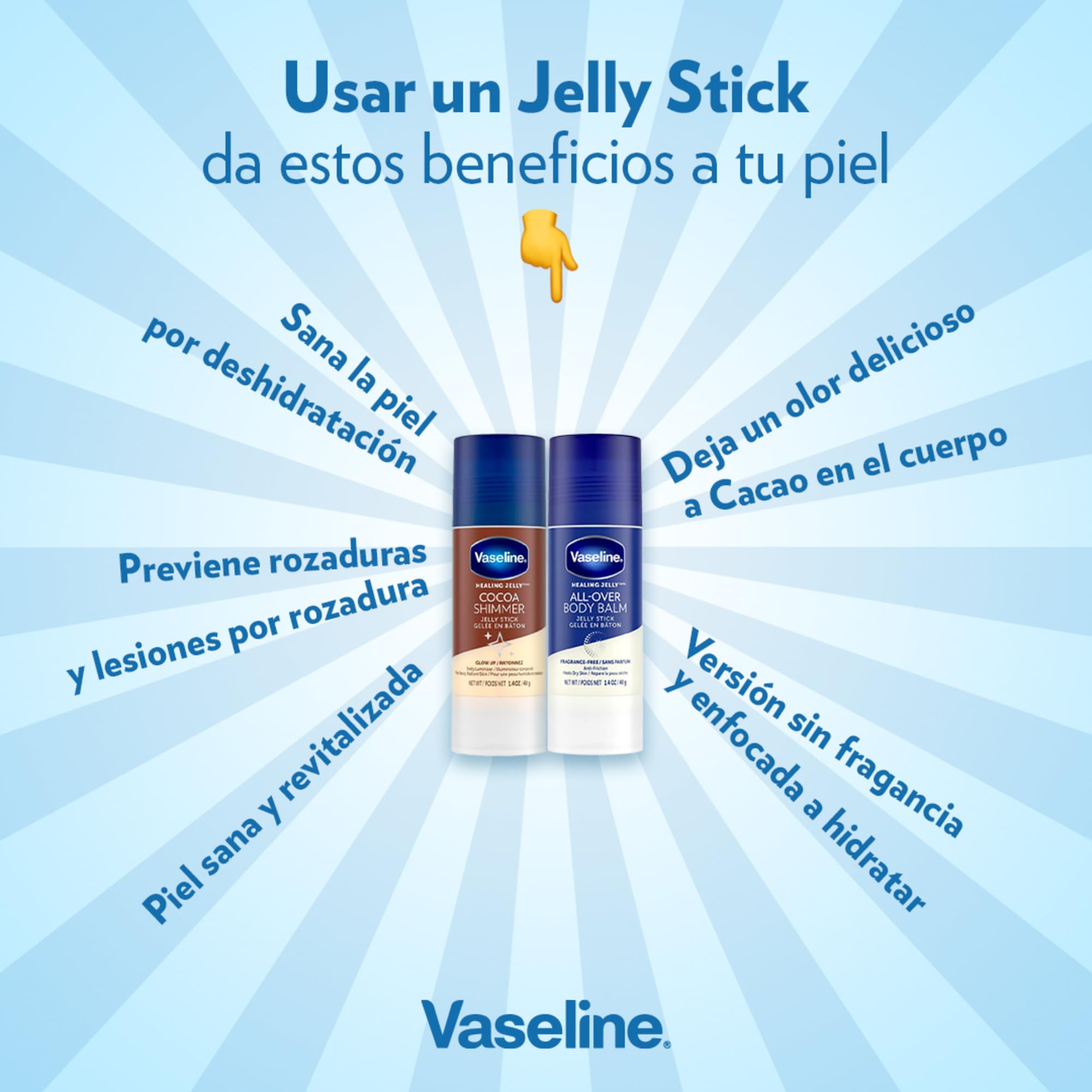 Foto 8 pulgar | Bálsamo Corporal En Barra, Vaselina, Sin Perfume, Para Aliviar La Piel Seca, 40 Ml - Venta Internacional.