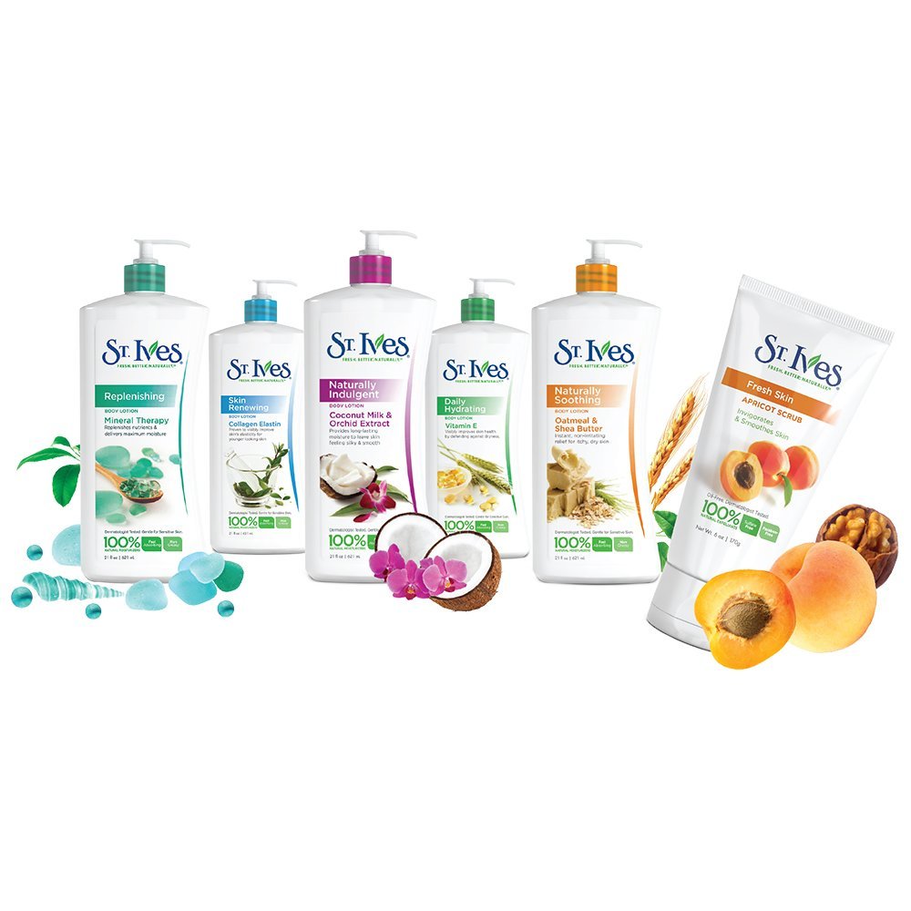 Foto 5 pulgar | Loción Corporal St. Ives Nourish & Sothe Con Manteca De Avena Y Karité  - Venta Internacional.