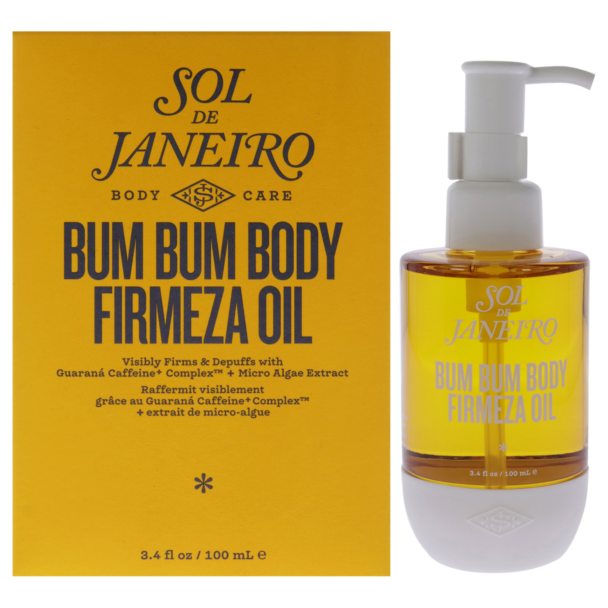 Aceite Corporal Sol de Janeiro Bum Bum Firmeza 100 ml Unisex - Venta Internacional
