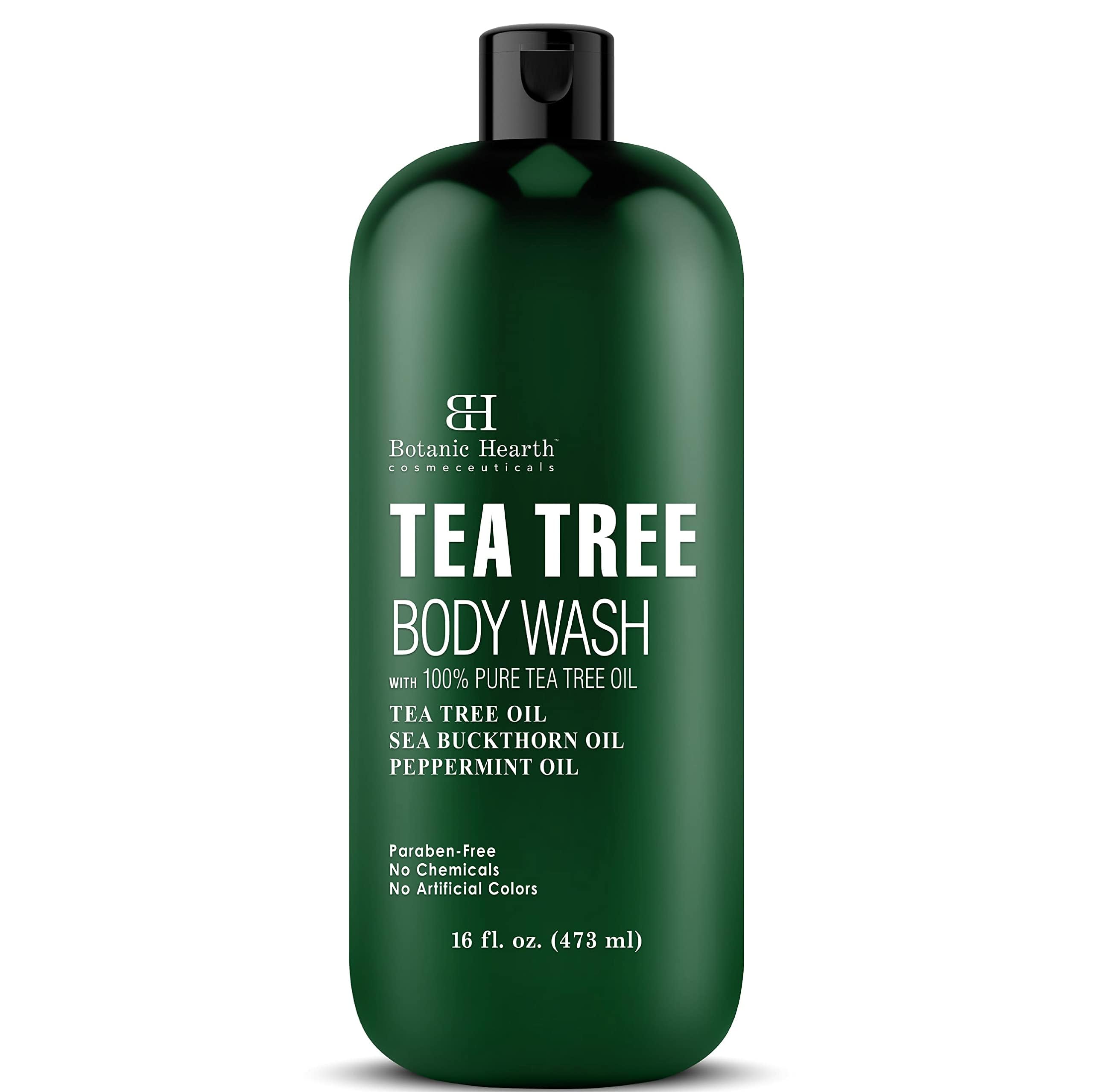 Foto 2 pulgar | Gel De Baño Botanic Hearth, Aceite De Árbol De Té, 480 Ml - Venta Internacional.