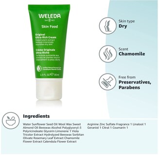 Foto 3 | Crema Corporal Weleda Skin Food Original Ultra-rich 30 Ml - Venta Internacional.