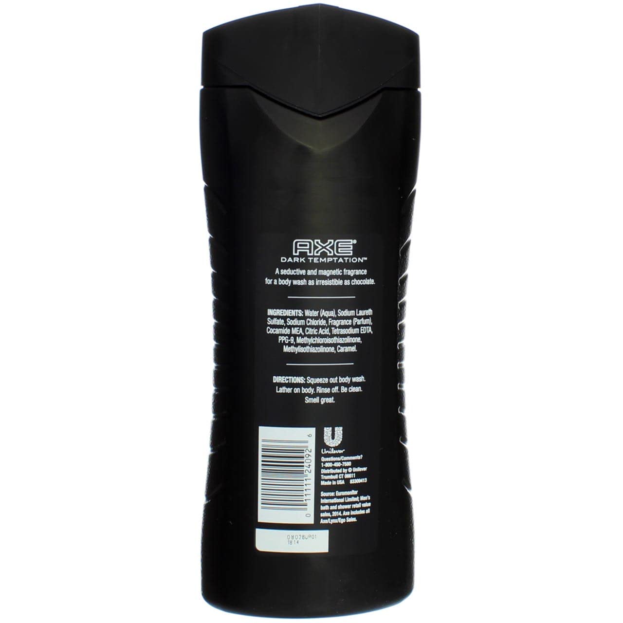 Foto 4 | Gel De Baño Axe Dark Temptation Dark Chocolate Para Hombre, 473 Ml - Venta Internacional.