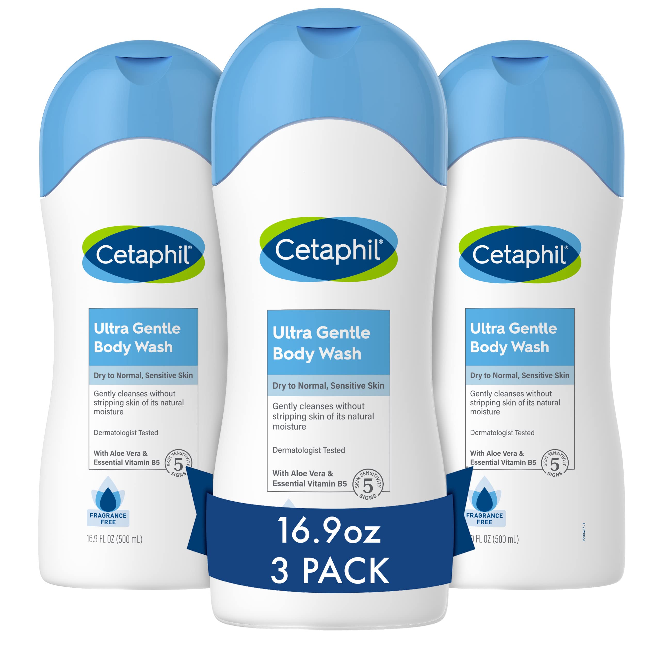 Foto 2 pulgar | Gel De Baño Cetaphil Ultra Suave Refrescante 500 Ml X3 Aloe Vera - Venta Internacional.
