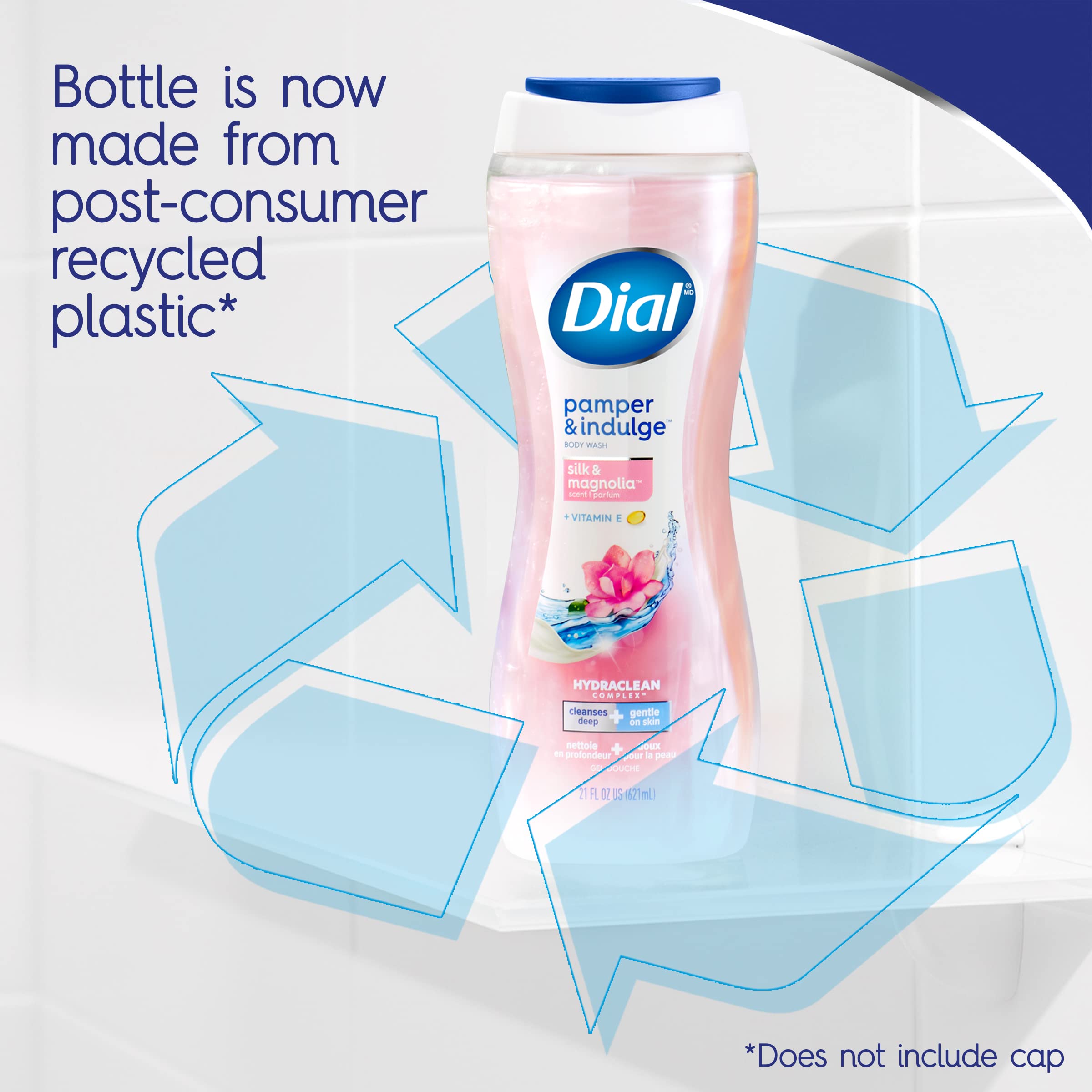 Foto 6 pulgar | Gel De Baño Dial Pamper & Indulge Silk & Magnolia 946 Ml - Venta Internacional.