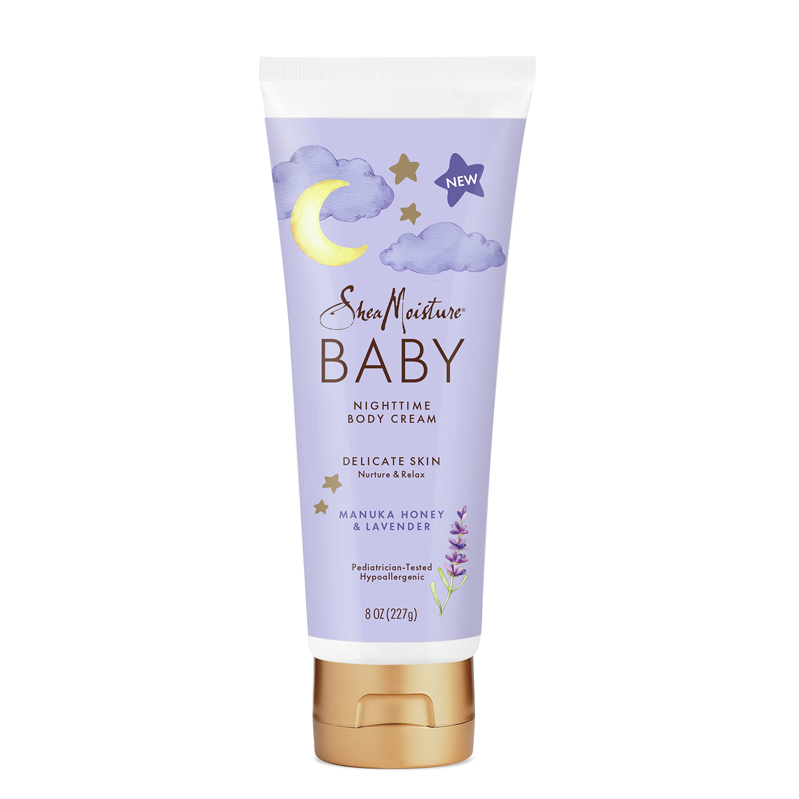 Crema Hidratante Sheamoisture Baby, Miel De Manuka Y Lavanda, 240 Ml - Venta Internacional.