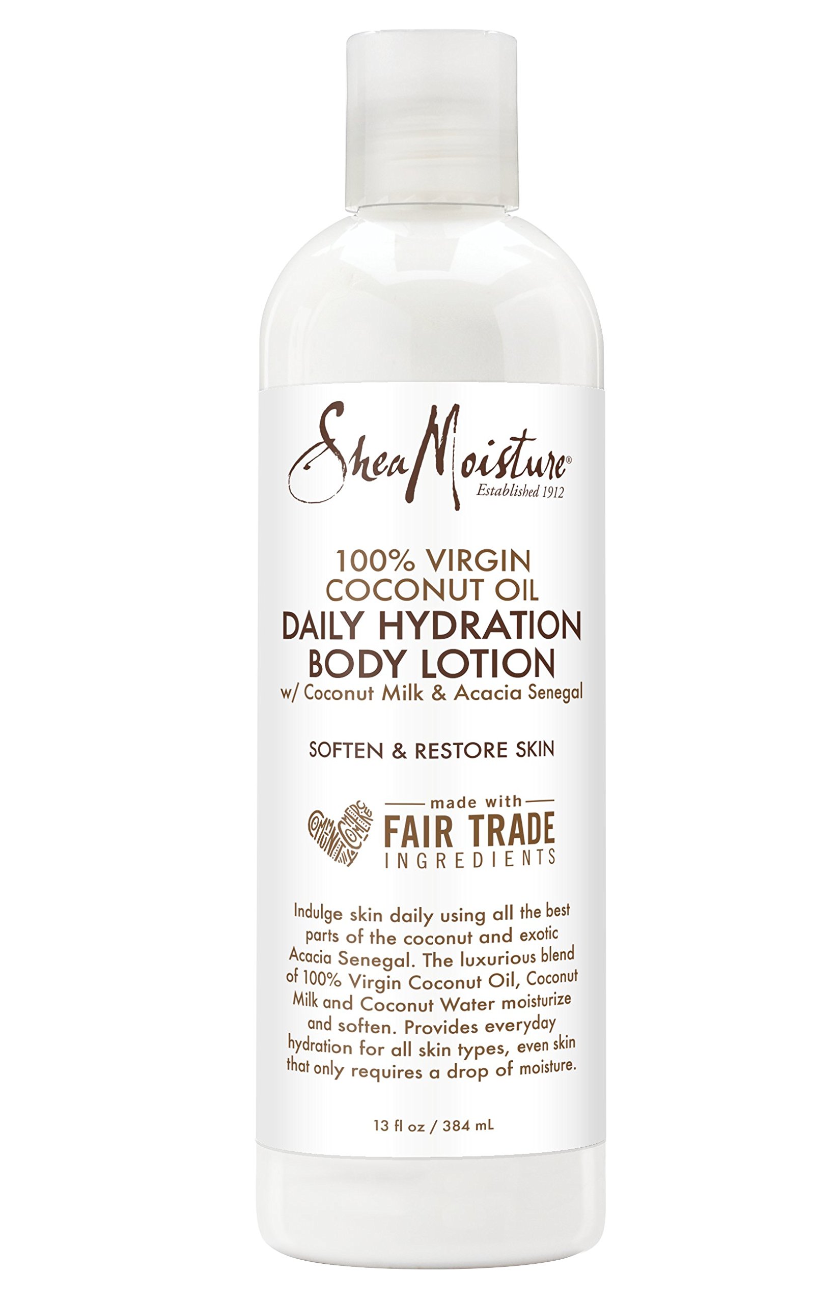 Loción Corporal Sheamoisture Con Aceite De Coco 100% Virgen 385 Ml - Venta Internacional.