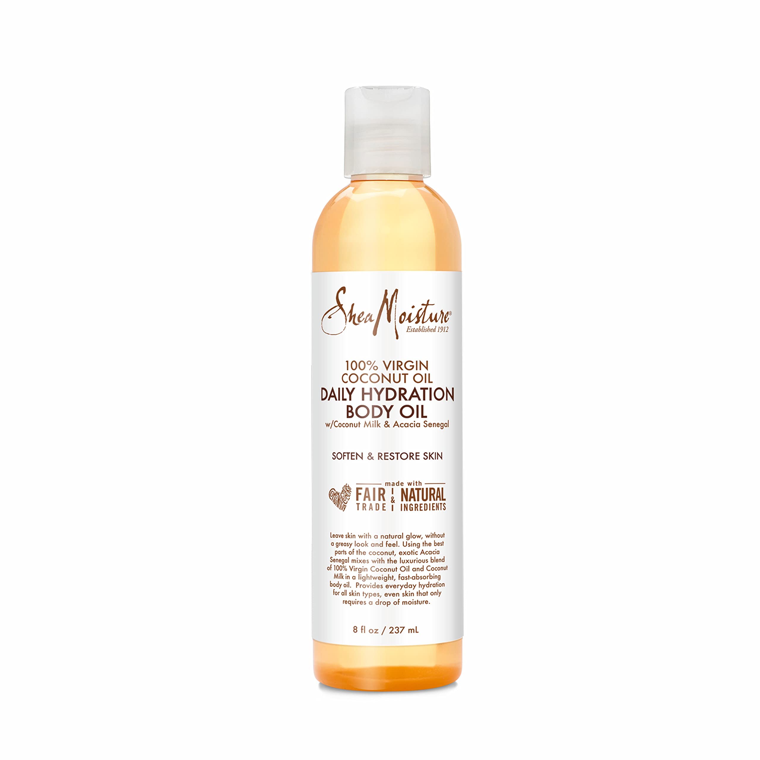 Foto 2 pulgar | Aceite Corporal Sheamoisture De Hidratación Diaria, Coco Virgen, 240 Ml - Venta Internacional.