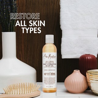 Foto 2 | Aceite Corporal Sheamoisture De Hidratación Diaria, Coco Virgen, 240 Ml - Venta Internacional.