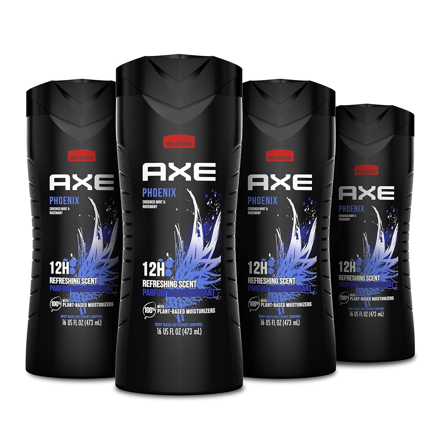 Foto 2 pulgar | Body Wash Axe Phoenix, Paquete De 4 Unidades, 16 Onzas, Con Humectante 100% Vegetal. - Venta Internacional.