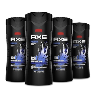 Foto 1 | Body Wash Axe Phoenix, Paquete De 4 Unidades, 16 Onzas, Con Humectante 100% Vegetal. - Venta Internacional.