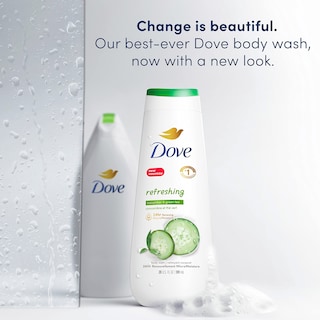Foto 2 | Body Wash Dove Refrescante De Pepino Y Té Verde, 600 Ml, Paquete De 4 - Venta Internacional.