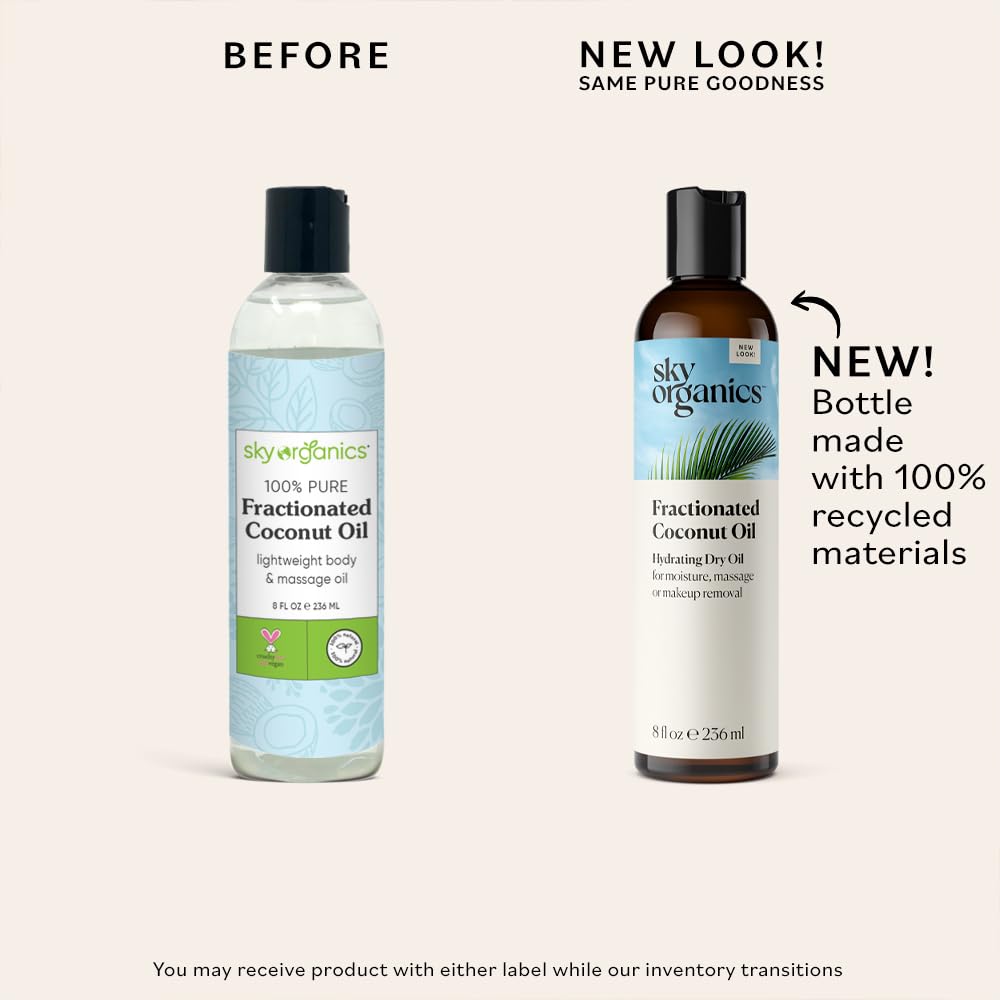 Foto 4 pulgar | Aceite De Coco Fraccionado Sky Organics 240 Ml 100% Puro - Venta Internacional.