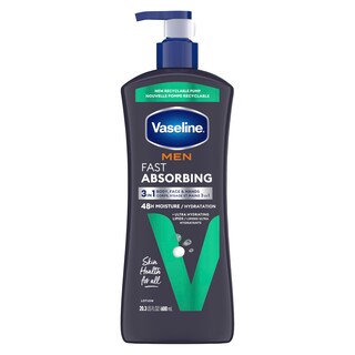 Foto 1 | Loción De Vaselina Para Hombres De Rápida Absorción 3 En 1, 600 Ml, Para Piel Seca - Venta Internacional.