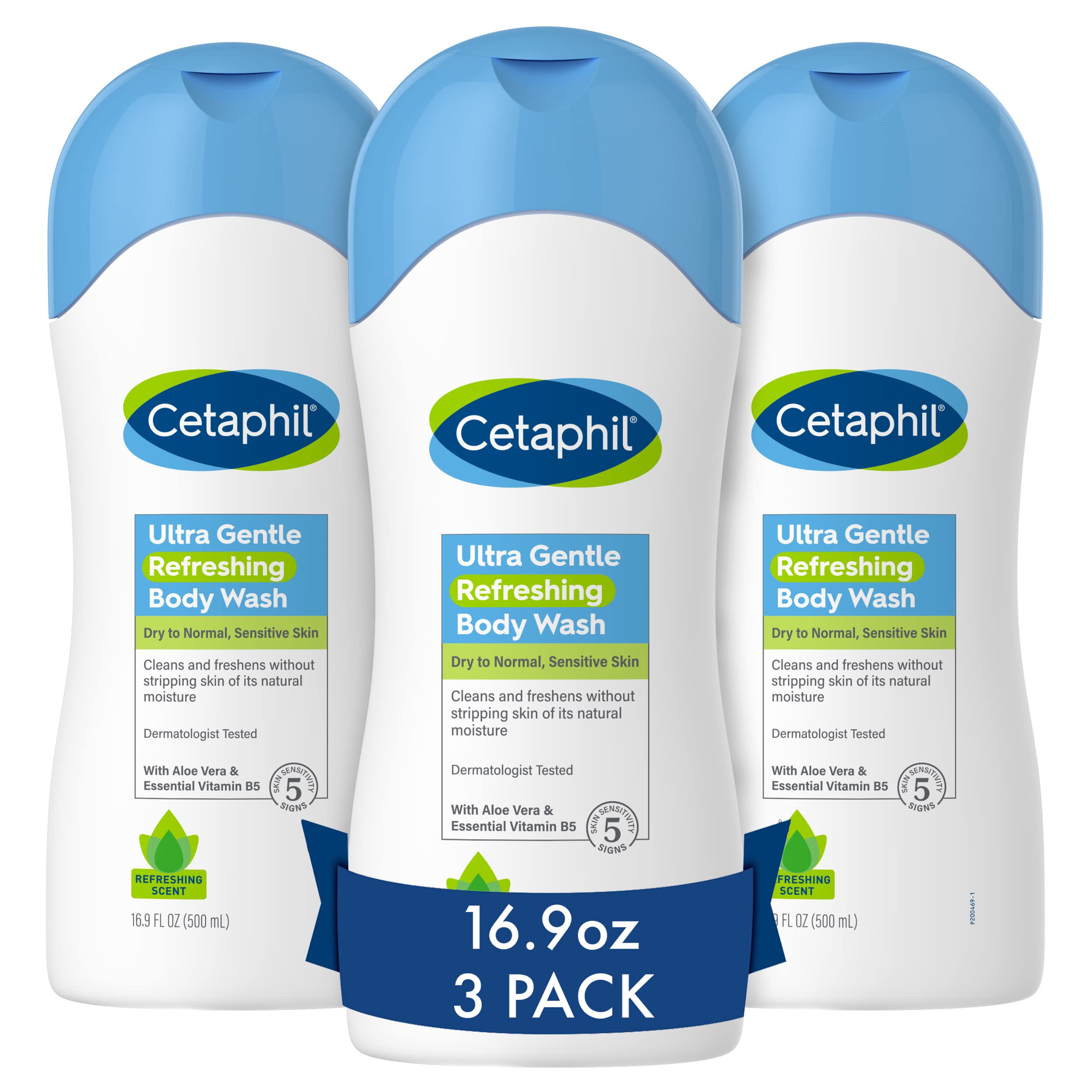 Gel De Baño Cetaphil Ultra Suave Refrescante, 500 Ml, Paquete De 3 - Venta Internacional.