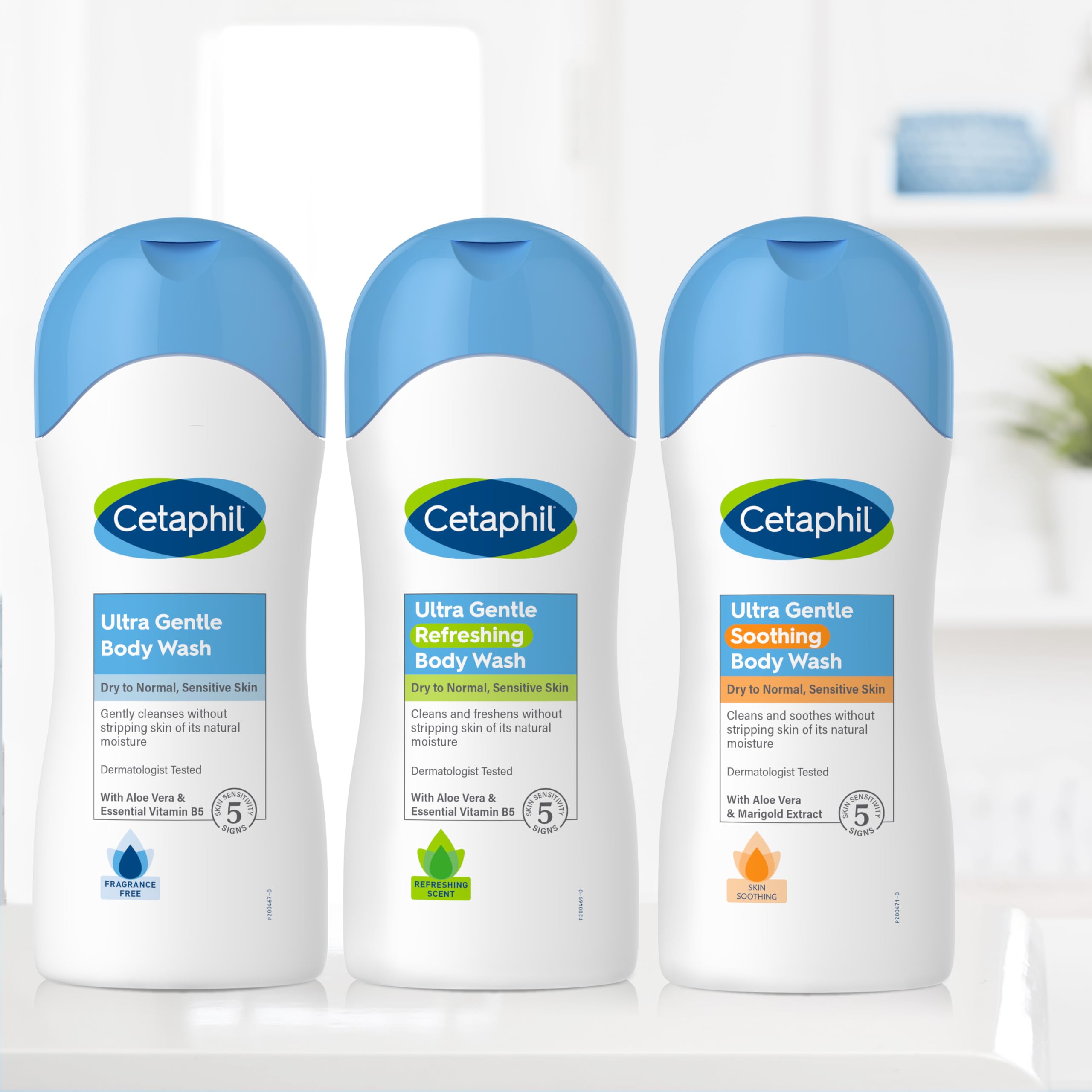 Foto 6 pulgar | Gel De Baño Cetaphil Ultra Suave Refrescante, 500 Ml, Paquete De 3 - Venta Internacional.