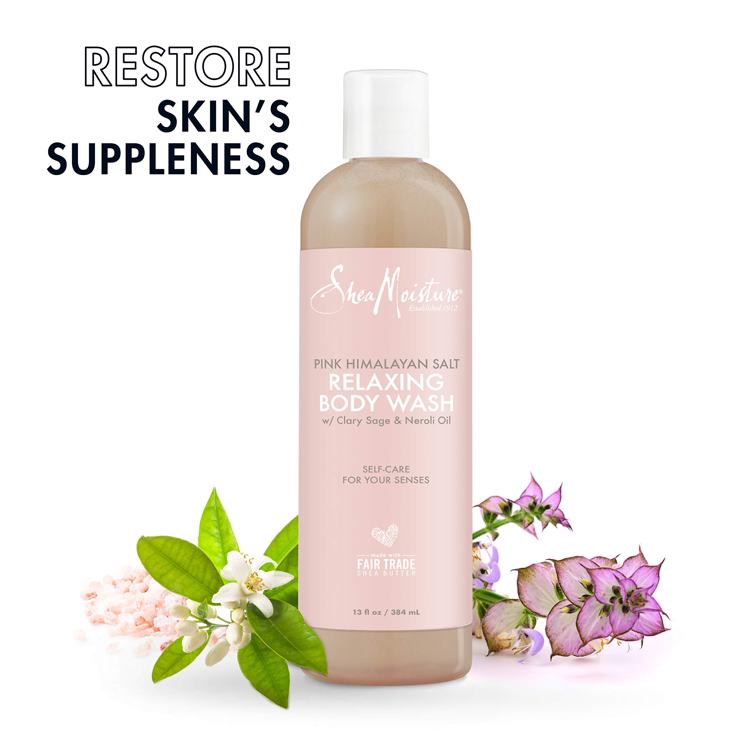 Foto 4 pulgar | Gel De Baño Shea Moisture Relaxing Con Manteca De Karité De Comercio Justo 385 Ml - Venta Internacional.