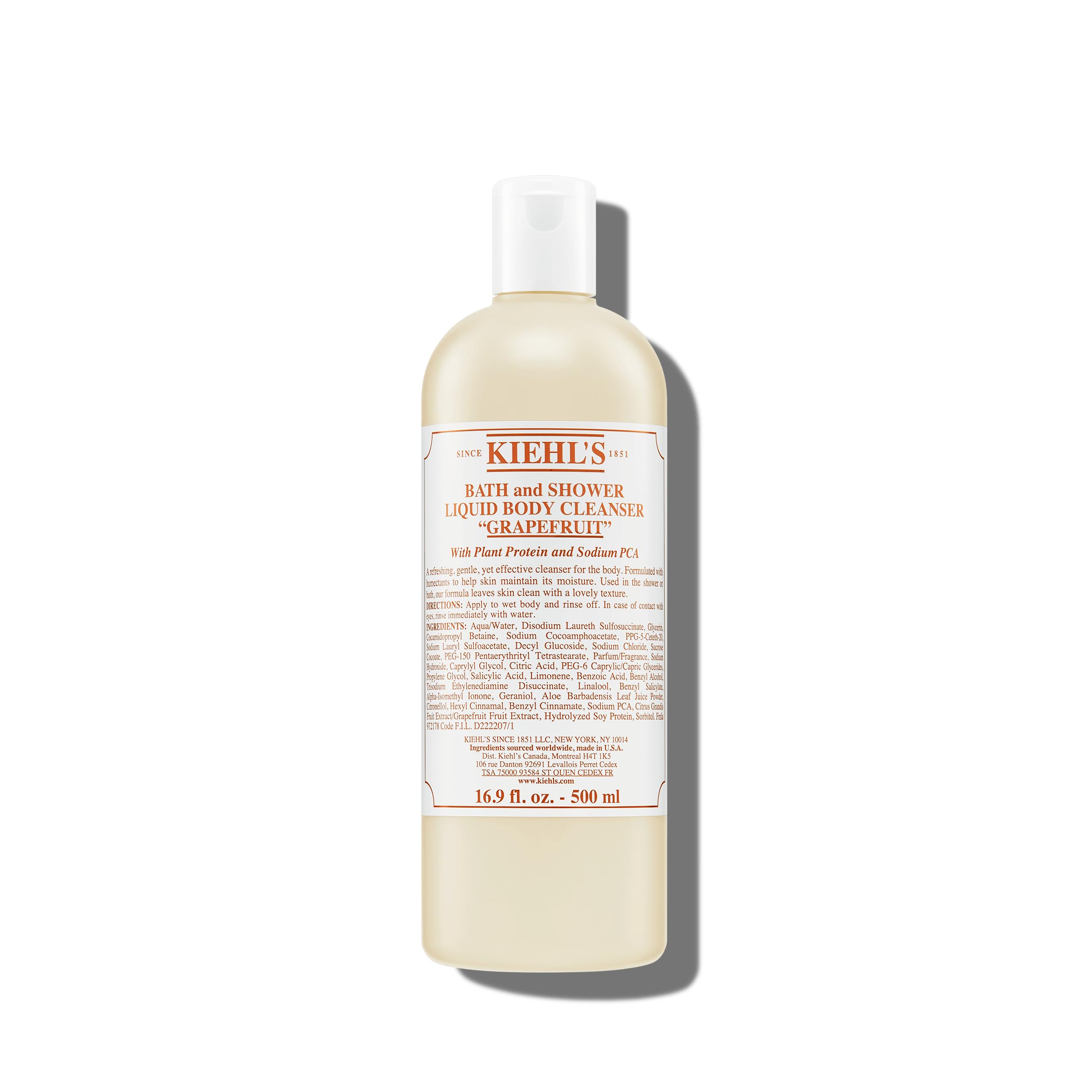 Foto 2 pulgar | Limpiador Corporal Kiehl's, Líquido De Pomelo, 500 Ml, Hidratante - Venta Internacional.