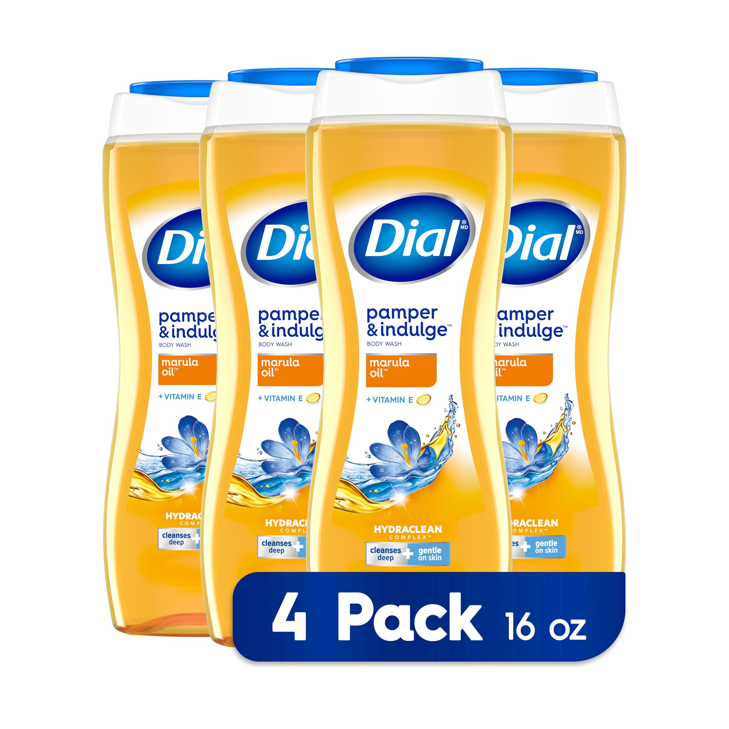 Foto 2 pulgar | Gel de Baño Dial Pamper & Indulge Aceite de Marula 480 Ml - Venta Internacional