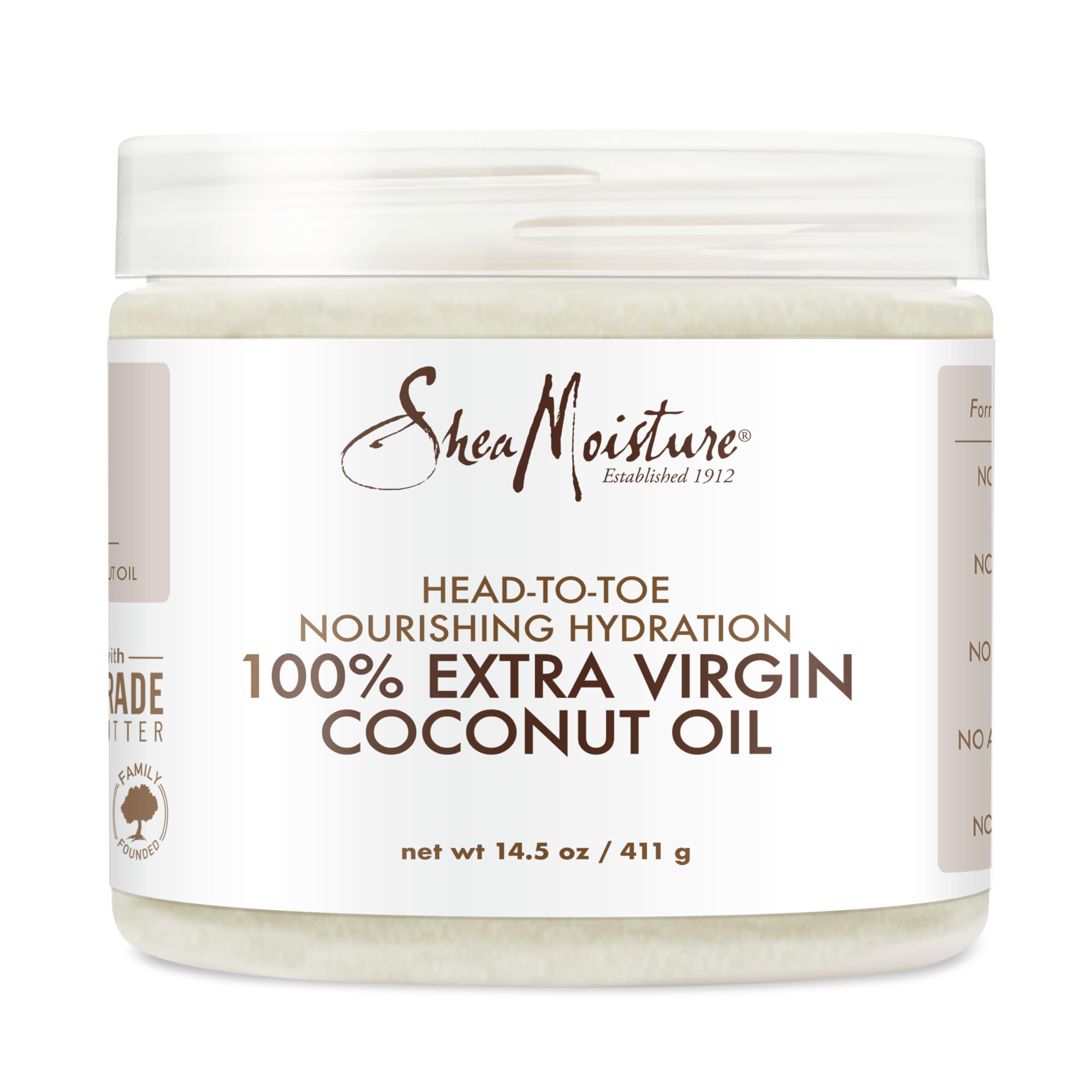 Foto 2 pulgar | Hidratante Sheamoisture 100% Aceite De Coco Virgen Extra 430 Ml - Venta Internacional.