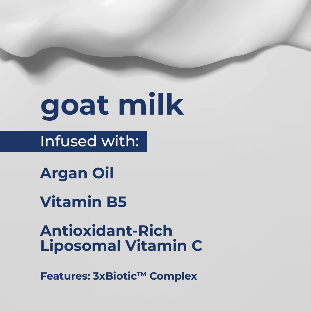 Foto 2 | Gel De Baño Kiss My Face De Leche De Cabra Con Aceite De Argán 480 Ml - Venta Internacional.