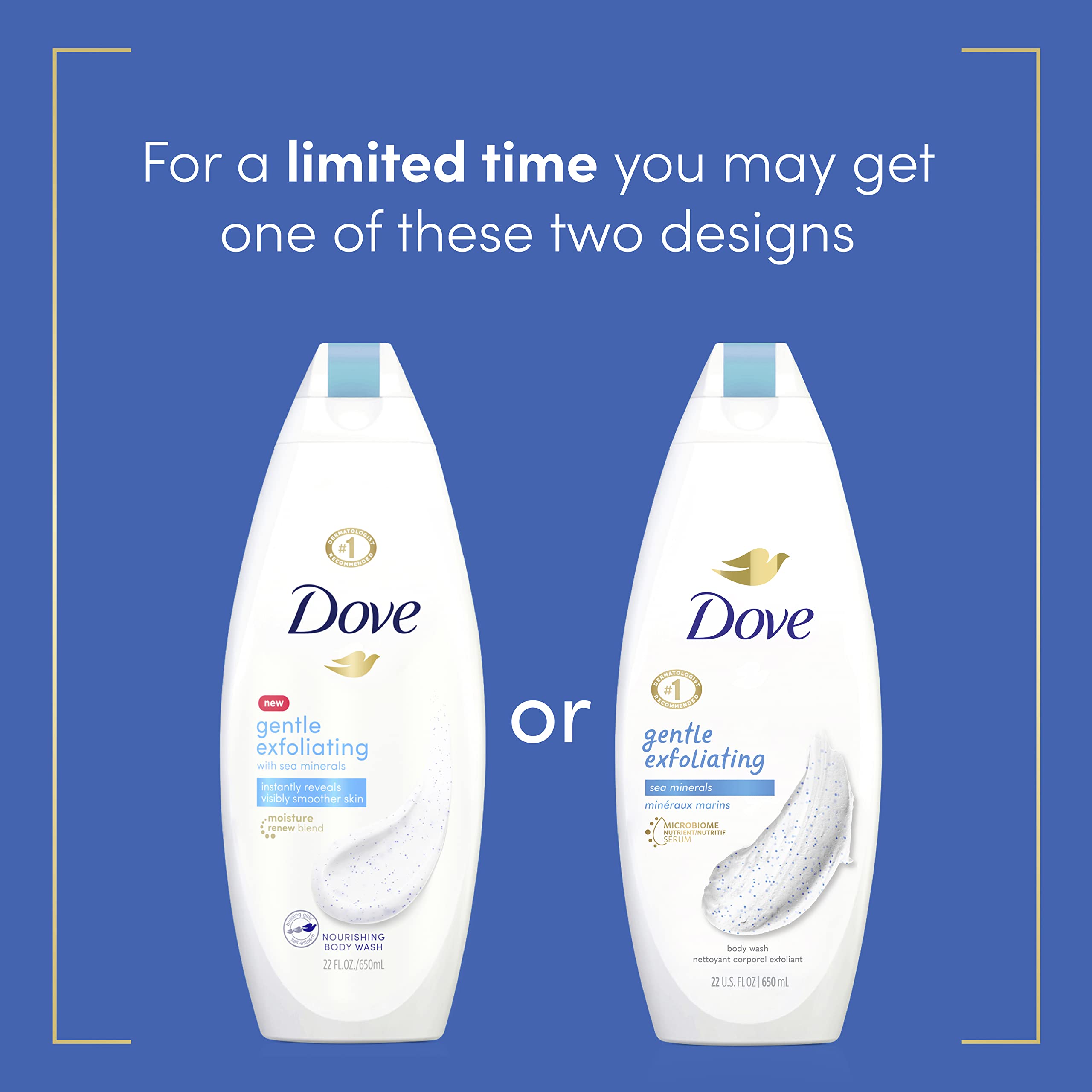 Foto 3 pulgar | Body Wash Dove Revela Instantáneamente Una Piel Más Suave, 650 Ml, Paquete De 4 - Venta Internacional.