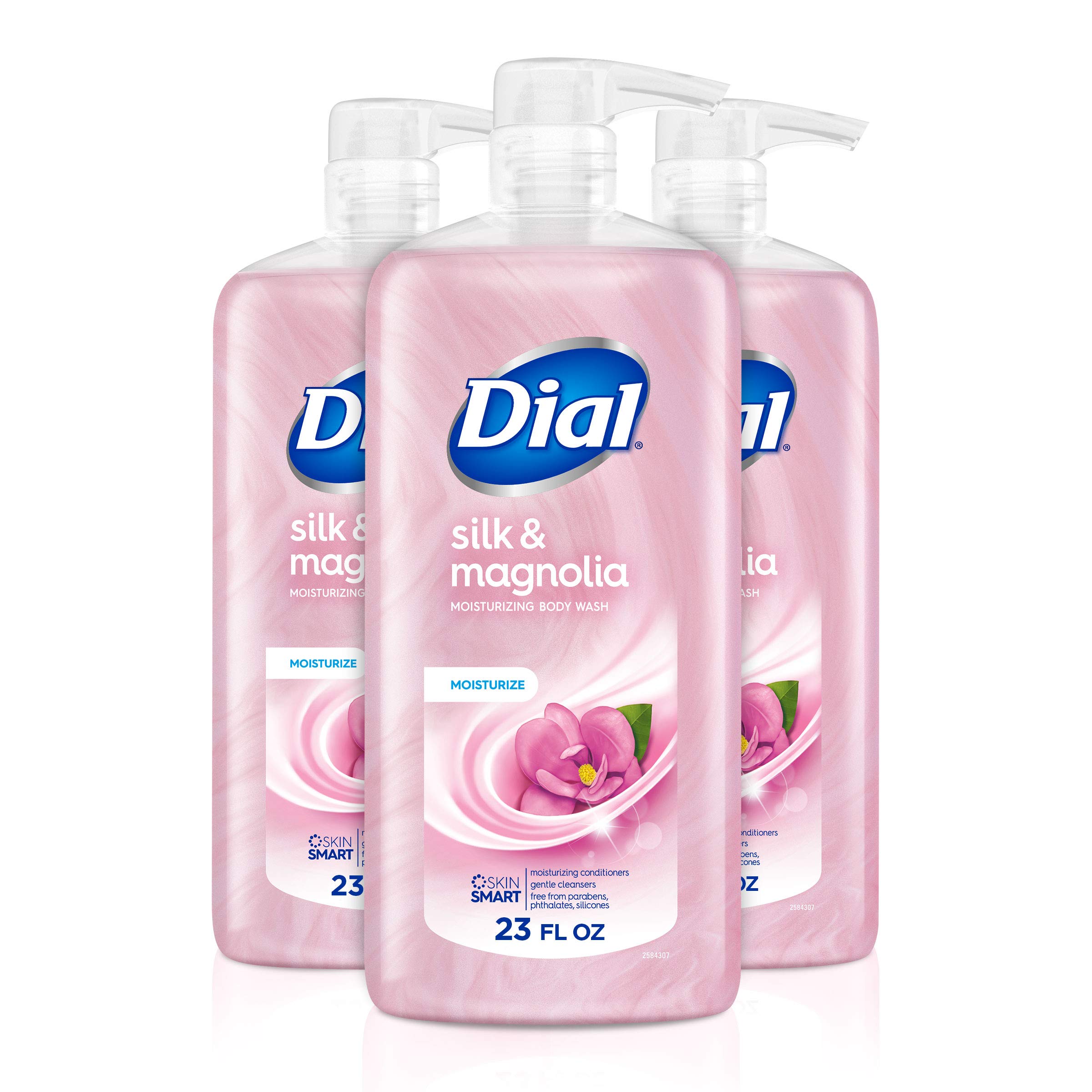 Foto 1 | Gel De Baño Dial Silk & Magnolia, 680 Ml (paquete De 3) - Venta Internacional.