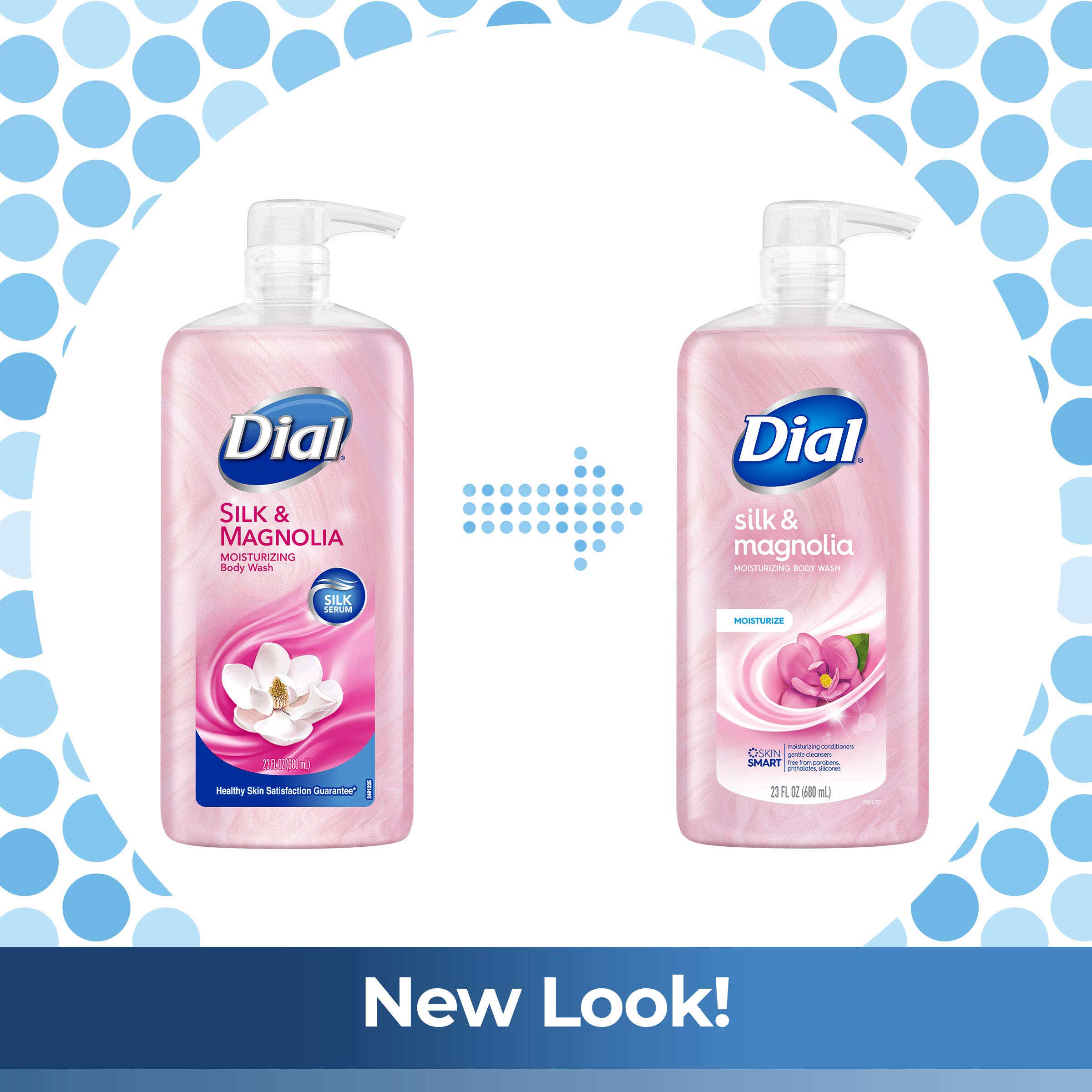 Foto 2 | Gel De Baño Dial Silk & Magnolia, 680 Ml (paquete De 3) - Venta Internacional.