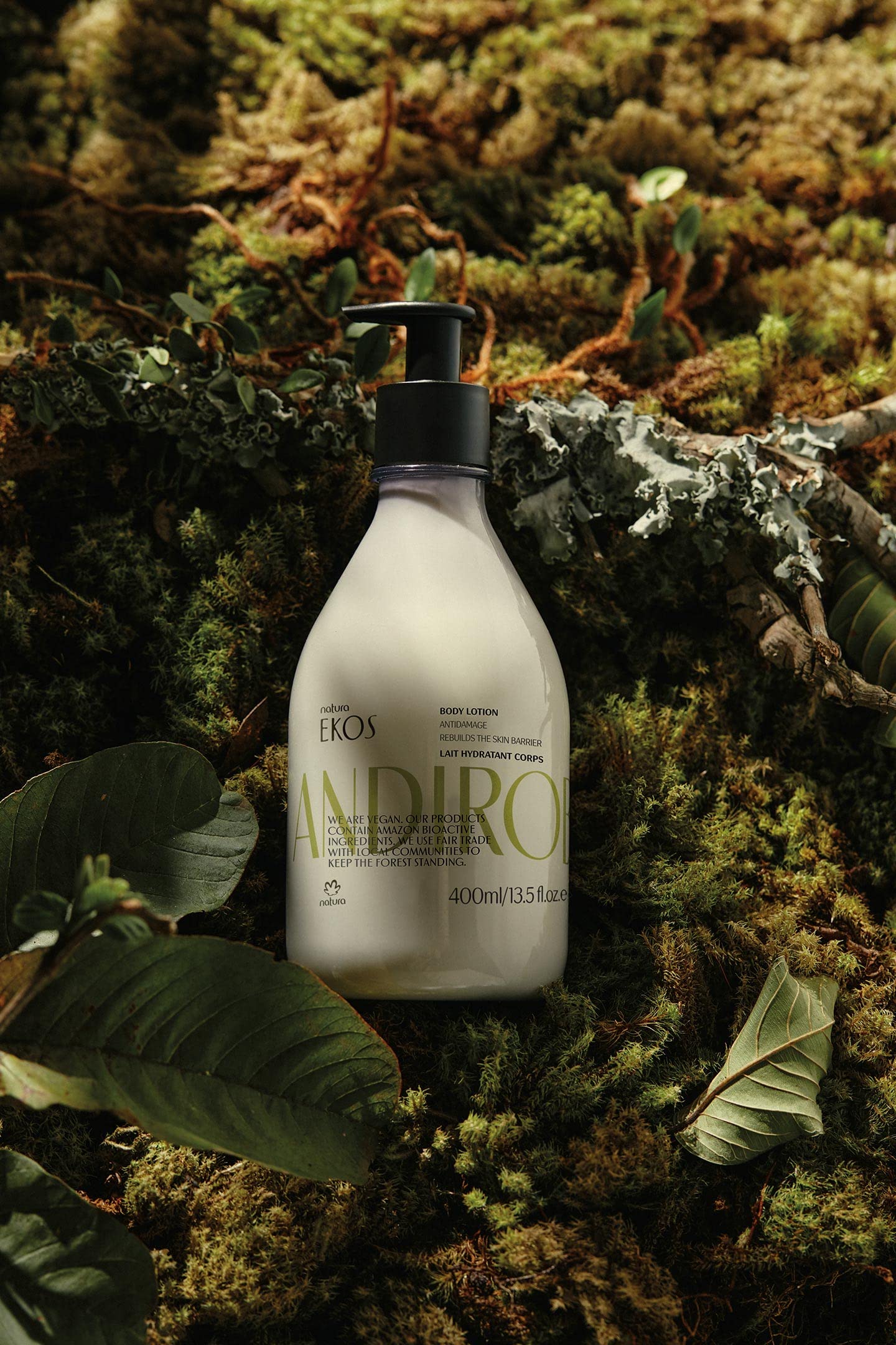 Foto 4 pulgar | Loción Corporal Natura Ekos Andiroba Restauradora 400 Ml - Venta Internacional.