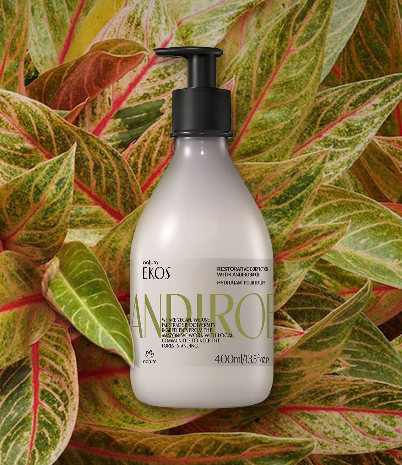 Foto 5 pulgar | Loción Corporal Natura Ekos Andiroba Restauradora 400 Ml - Venta Internacional.