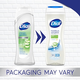 Foto 2 | Gel De Baño Dial Clean + Gentle Aroma A Aloe, 480 Ml (paquete De 6) - Venta Internacional.