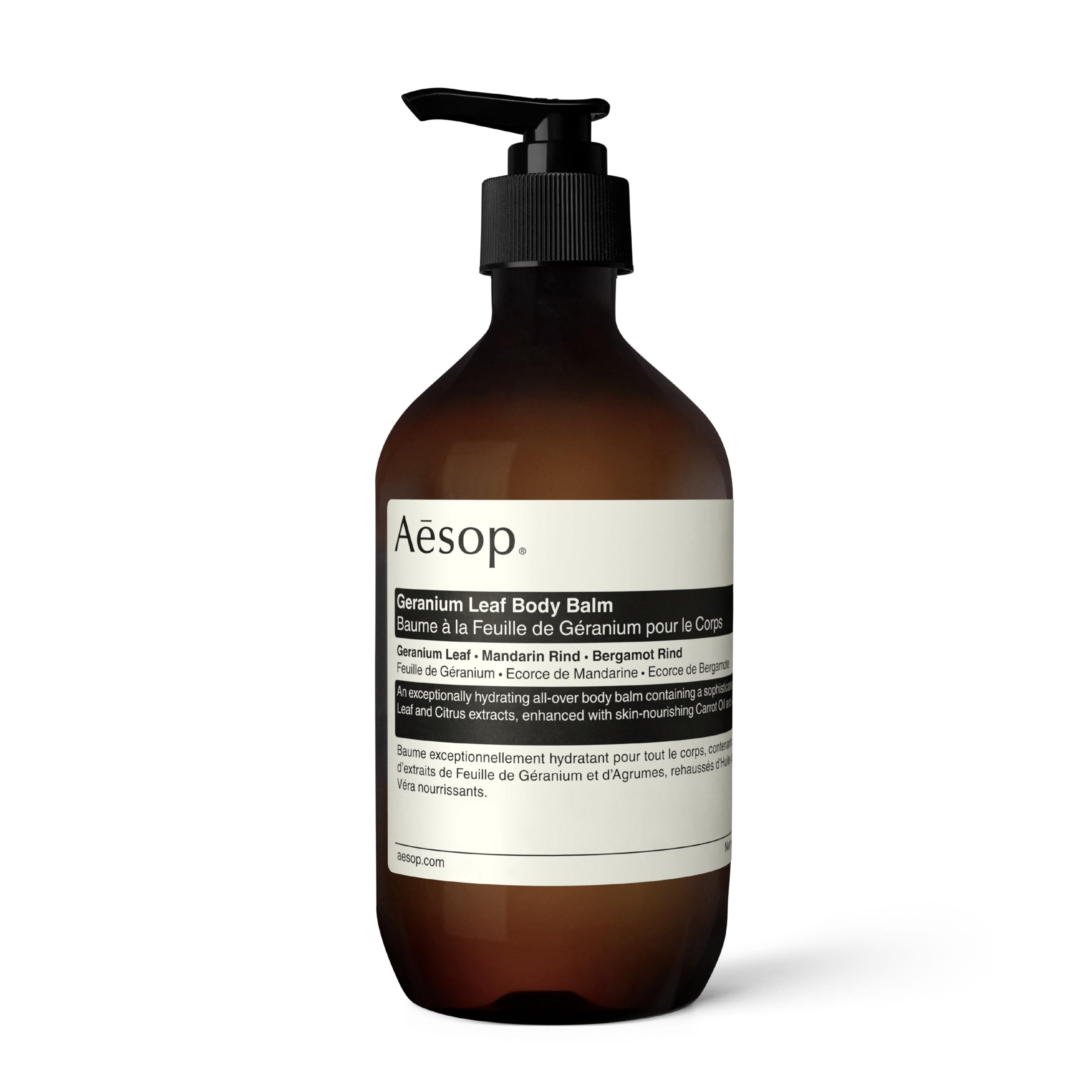 Bálsamo Corporal Aesop Para Suavizar La Piel Con Hojas De Geranio, 500 Ml - Venta Internacional.