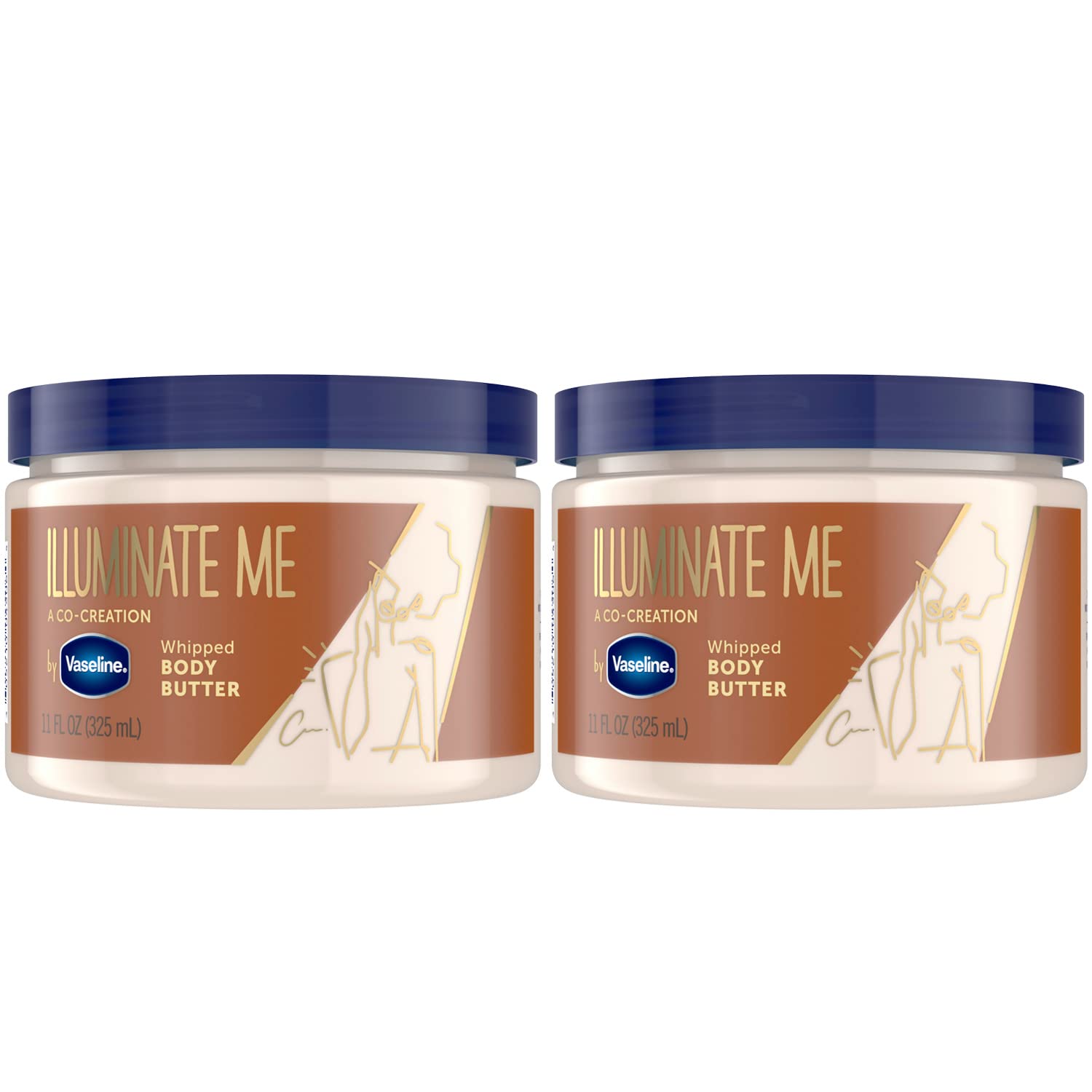Crema Corporal Lotion Vaseline Illuminate Me, 325 Ml (paquete De 2) - Venta Internacional.