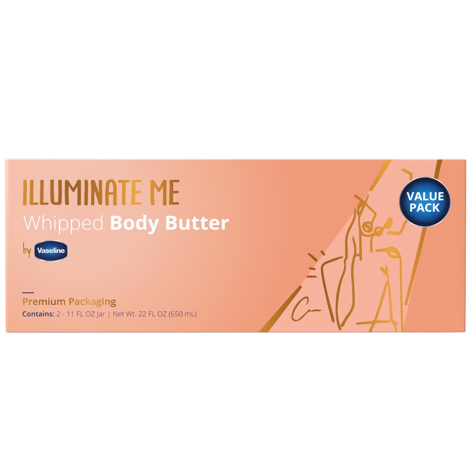 Foto 3 pulgar | Crema Corporal Lotion Vaseline Illuminate Me, 325 Ml (paquete De 2) - Venta Internacional.