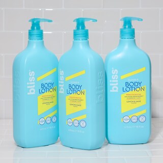 Foto 2 | Loción Corporal Bliss Cloud 9 Con Aroma A Limón Y Salvia, 480 Ml (paquete De 3) - Venta Internacional.