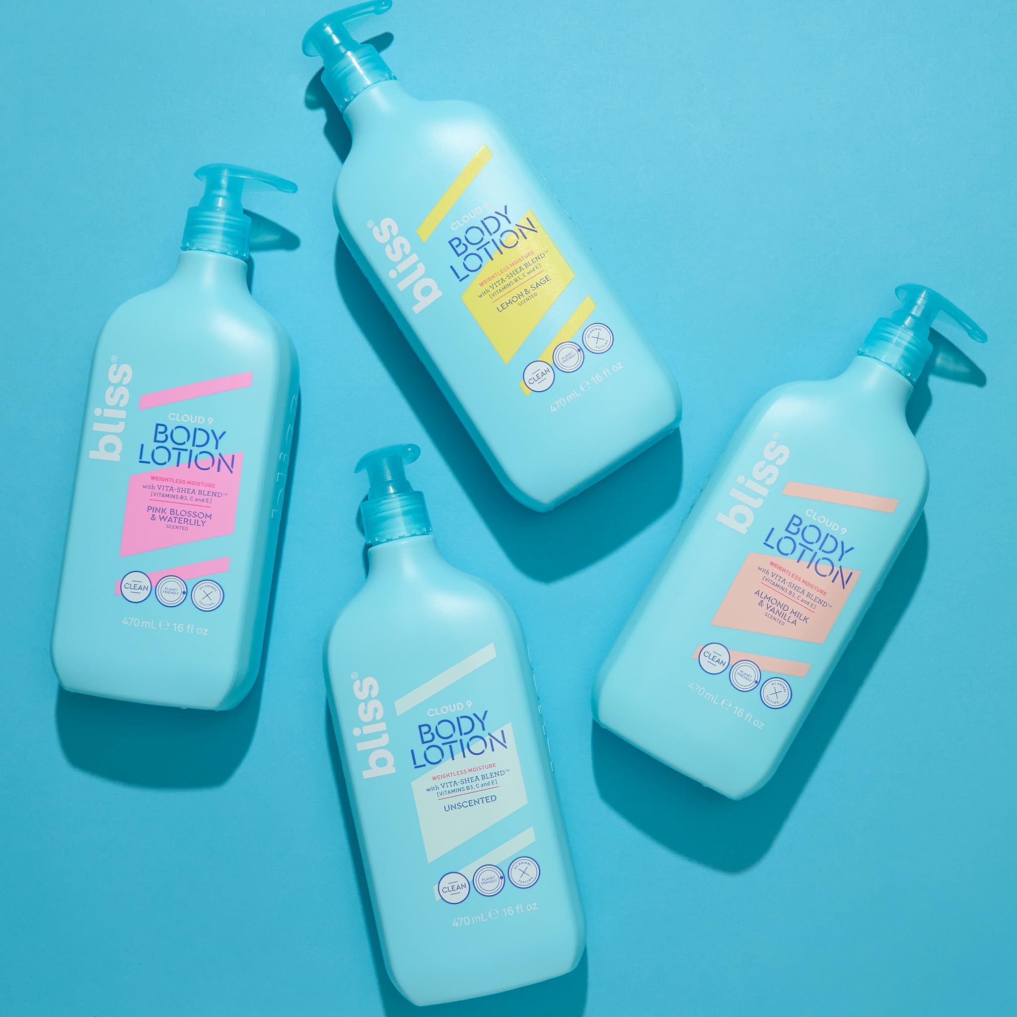Foto 5 pulgar | Loción Corporal Bliss Cloud 9 Con Aroma A Limón Y Salvia, 480 Ml (paquete De 3) - Venta Internacional.