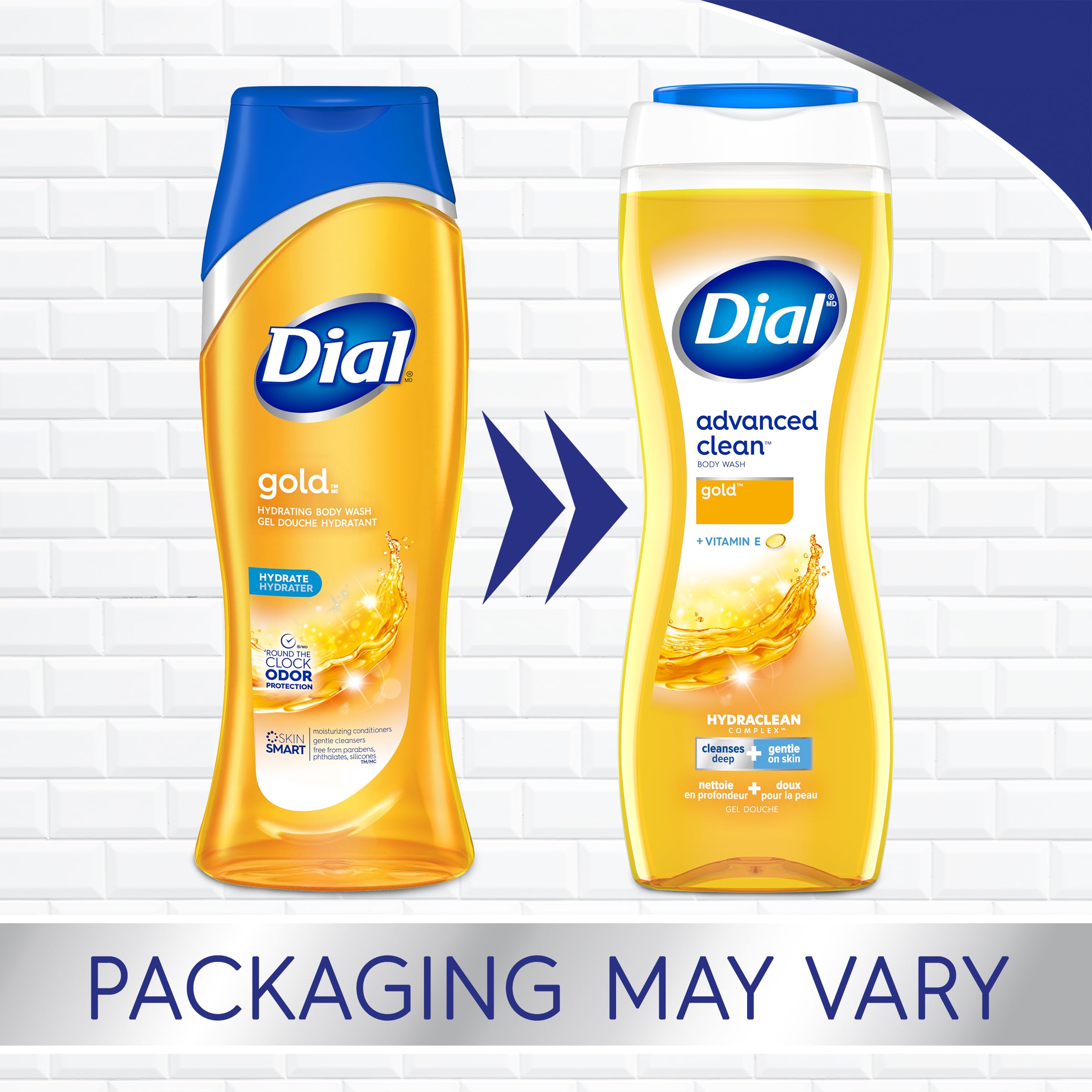 Foto 3 pulgar | Gel de Baño Dial Advanced Clean 6 Piezas-Venta Internacional