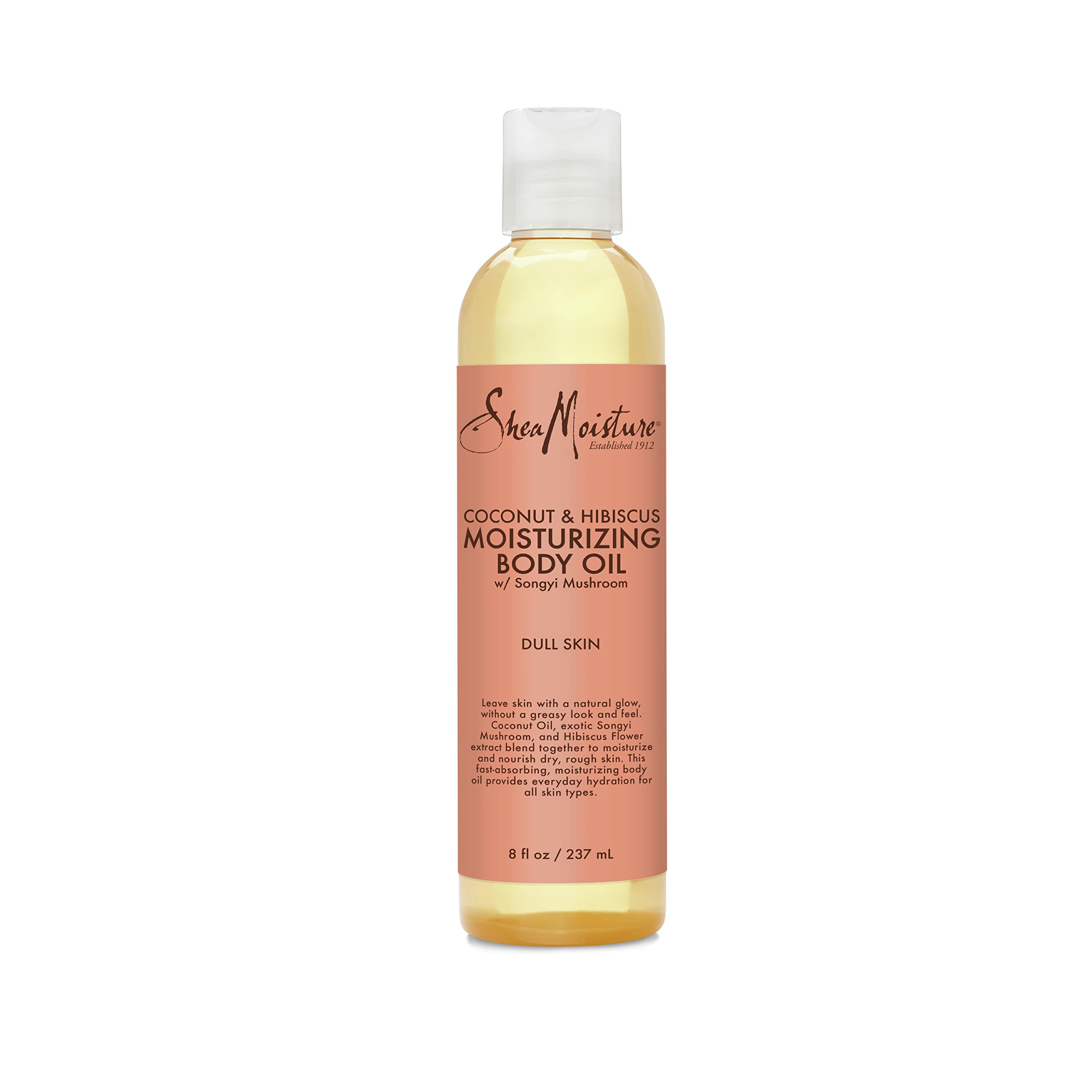 Aceite Corporal Sheamoisture, Aceite De Coco E Hibisco, 240 Ml - Venta Internacional.