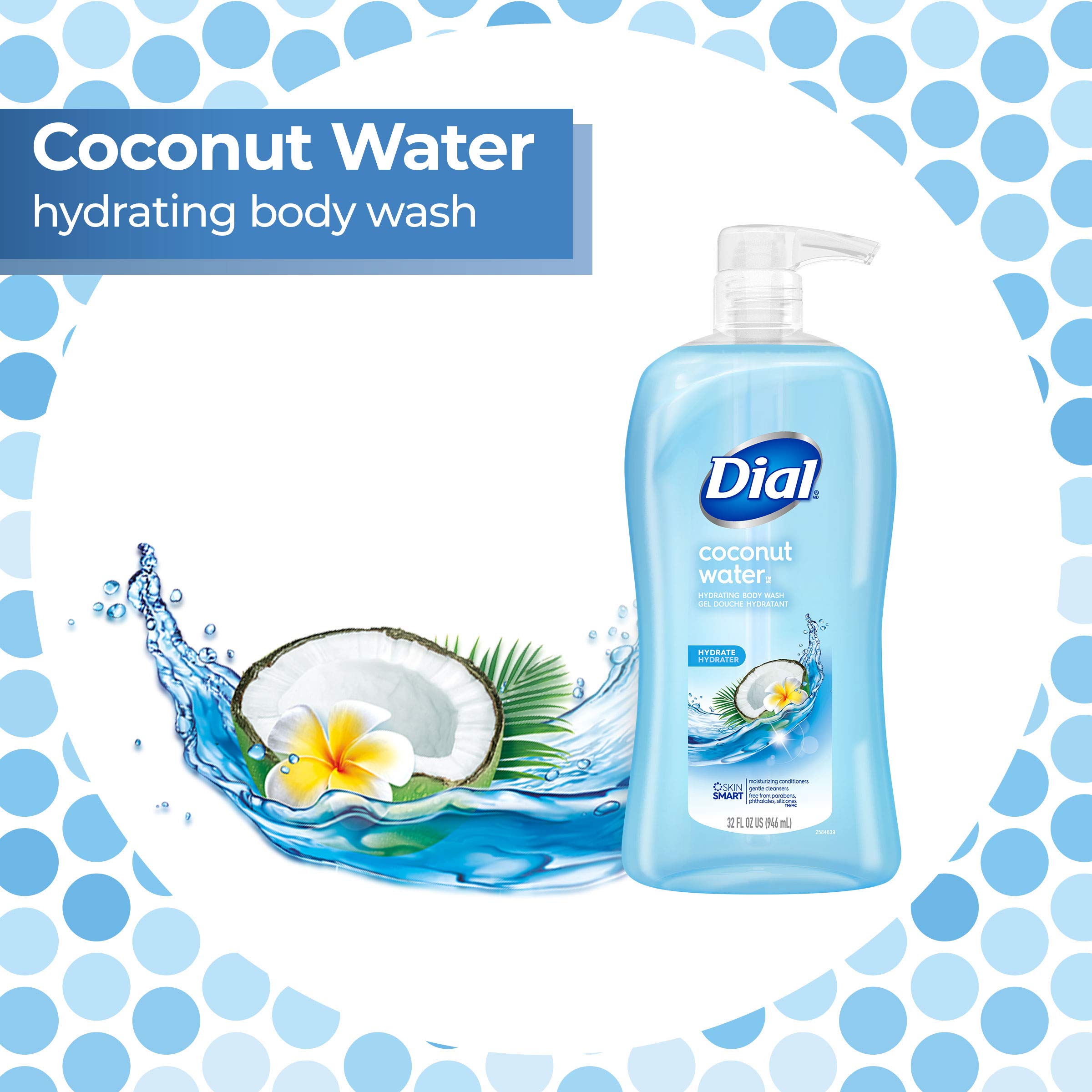 Foto 3 pulgar | Gel de Baño Dial Refresh & Renew 946 ml-Venta Internacional