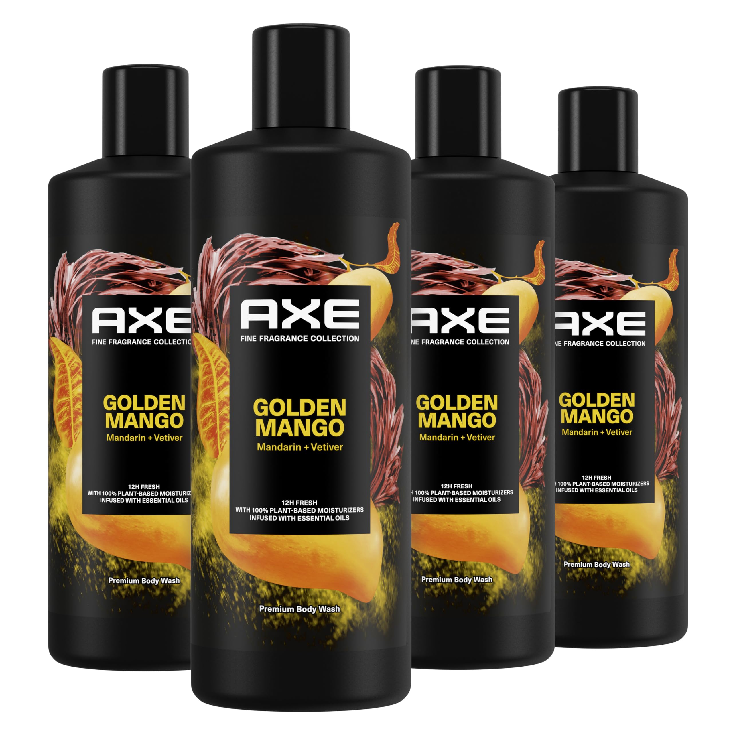 Foto 2 pulgar | Gel De Baño Axe Fine Fragrance Collection Golden Mango, 18 Onzas, Paquete De 4 - Venta Internacional.
