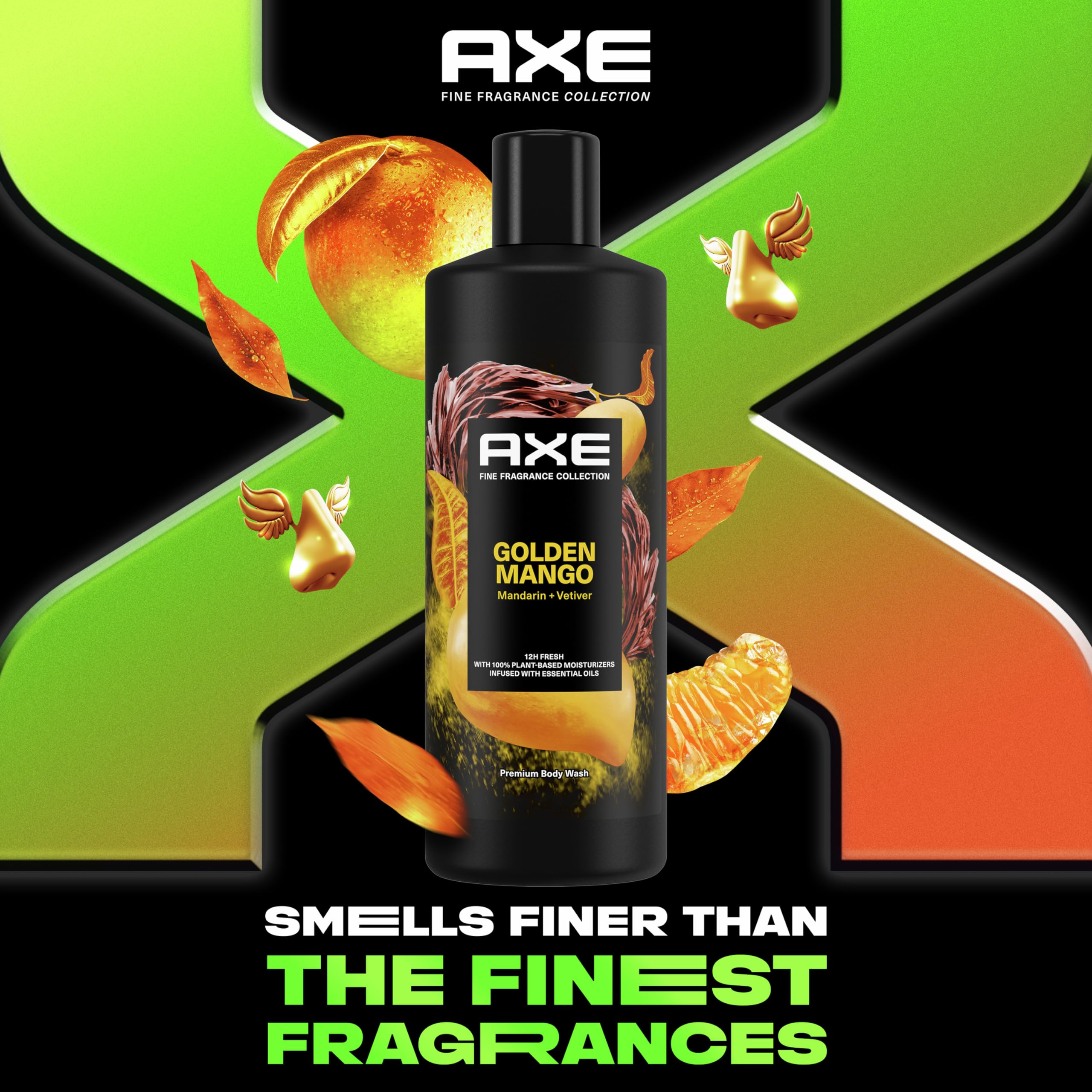 Foto 6 pulgar | Gel De Baño Axe Fine Fragrance Collection Golden Mango, 18 Onzas, Paquete De 4 - Venta Internacional.