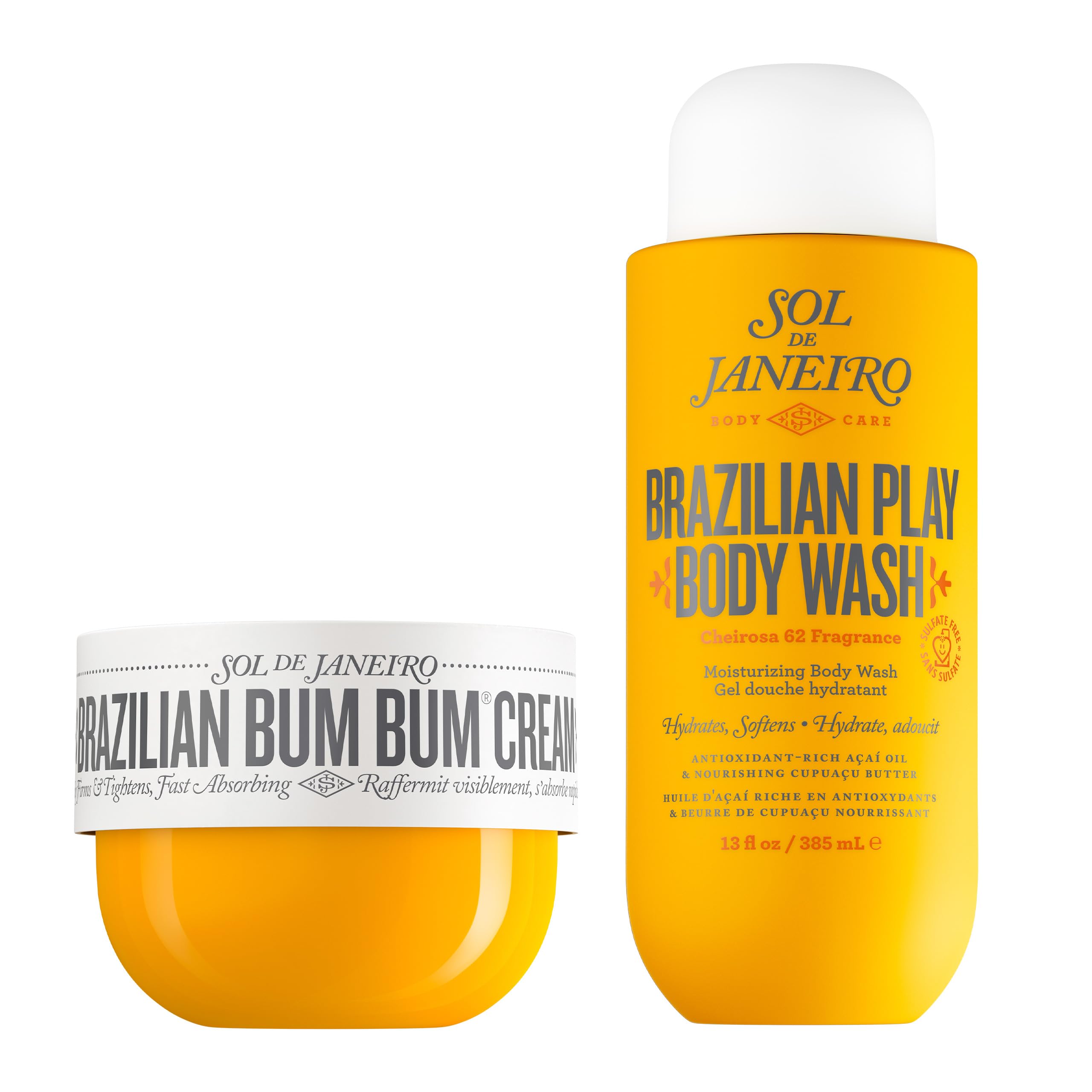 Foto 2 pulgar | Paquete De Crema Corporal Y Gel De Ducha Sol De Janeiro Bum Bum - Venta Internacional.