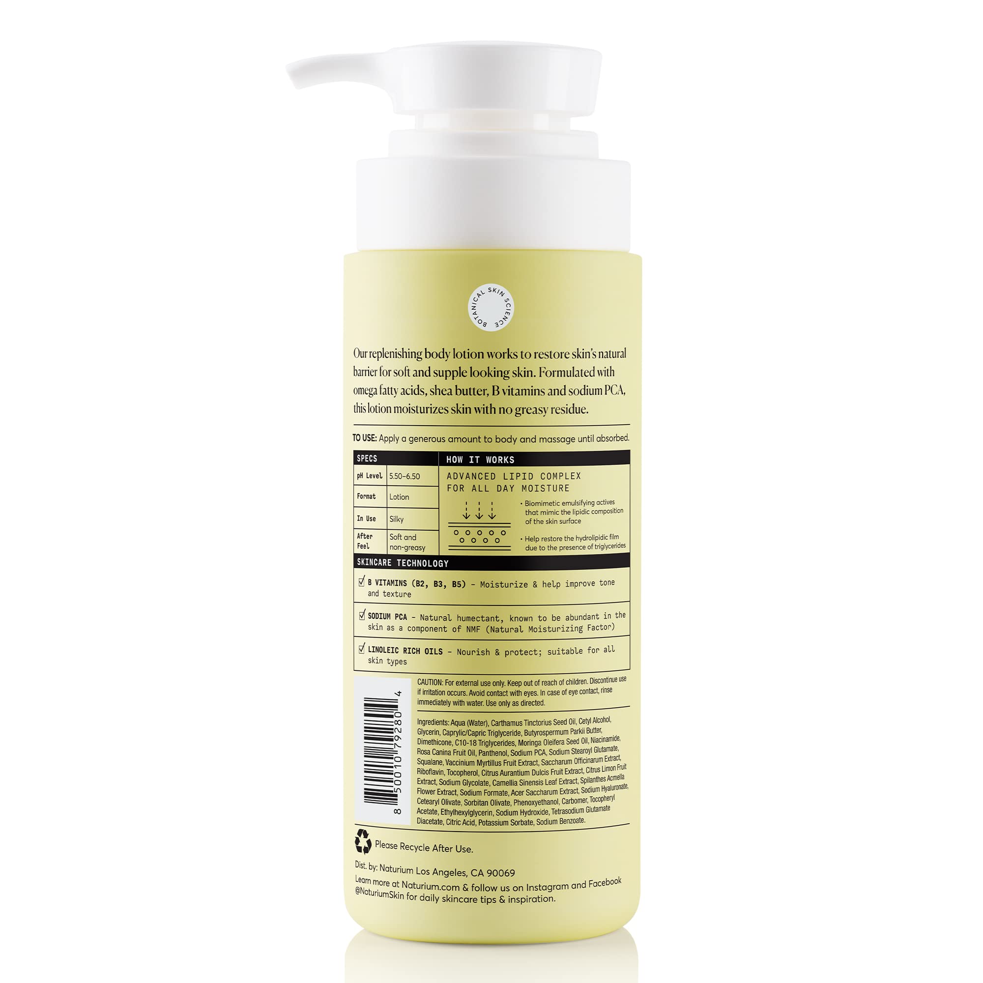 Foto 8 pulgar | Loción Corporal Naturium Bio-lipid Restauradora Hidratante 414 Ml - Venta Internacional