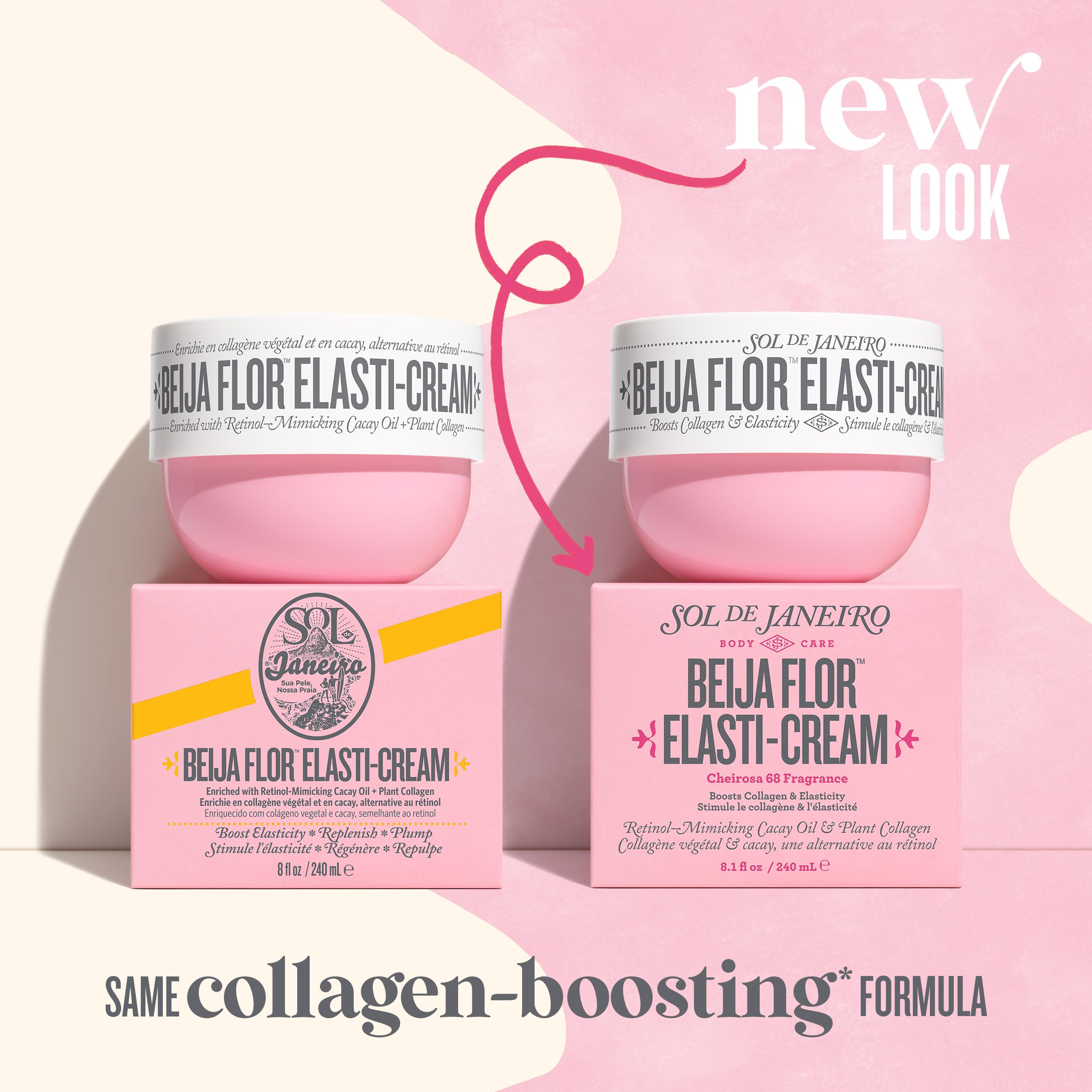 Foto 4 pulgar | Set De Crema Corporal Sol De Janeiro Collagen Boosting Beija Flor - Venta Internacional.