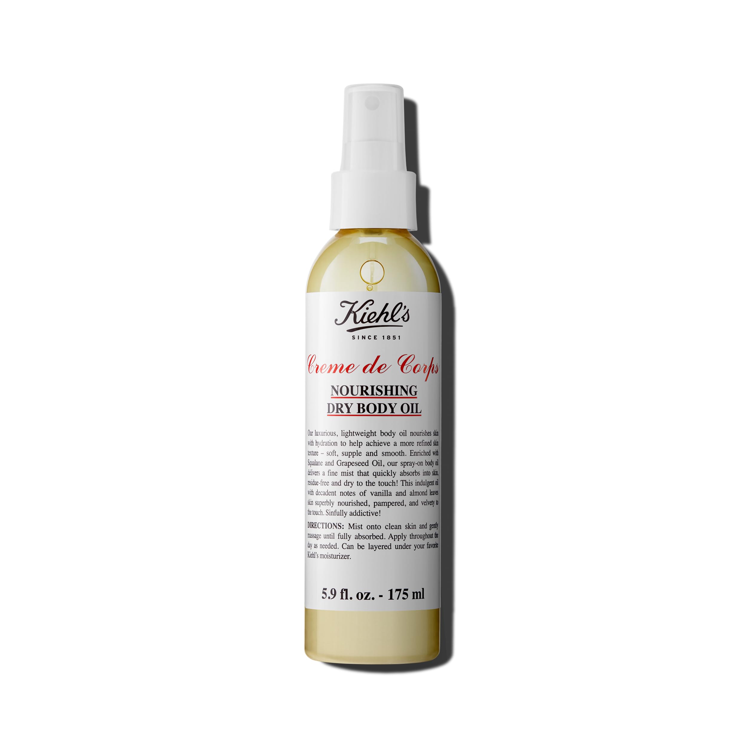 Foto 2 pulgar | Aceite Corporal Kiehl's Creme Corps Nutritive con Escualano 175 Ml - Venta Internacional