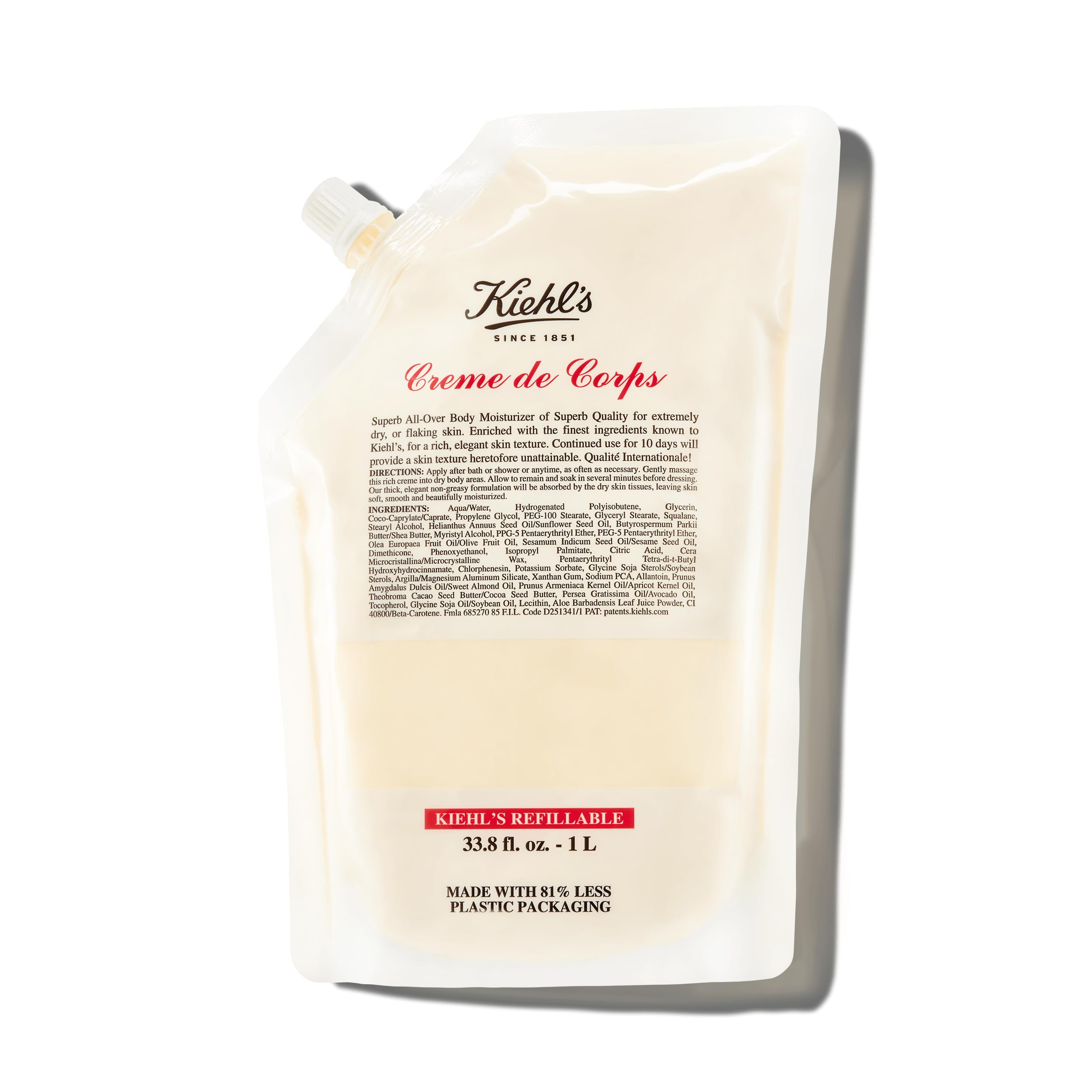 Foto 1 | Loción Corporal Kiehl's Creme Corps Rich Luscious 1l - Venta Internacional
